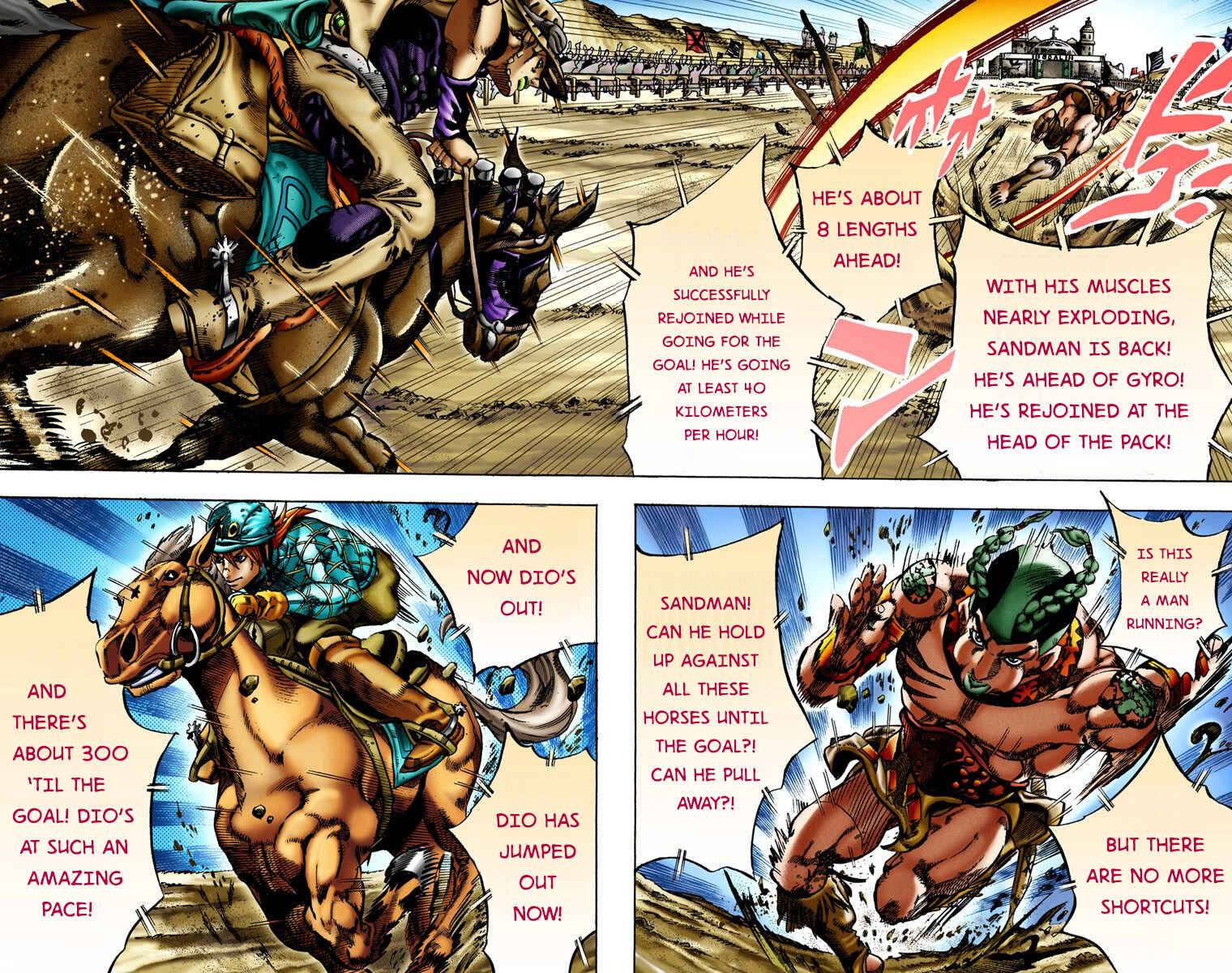 JoJo no Kimyou na Bouken: Part 7 - Steel Ball Run Color-ban Chapter 11 - Page 11