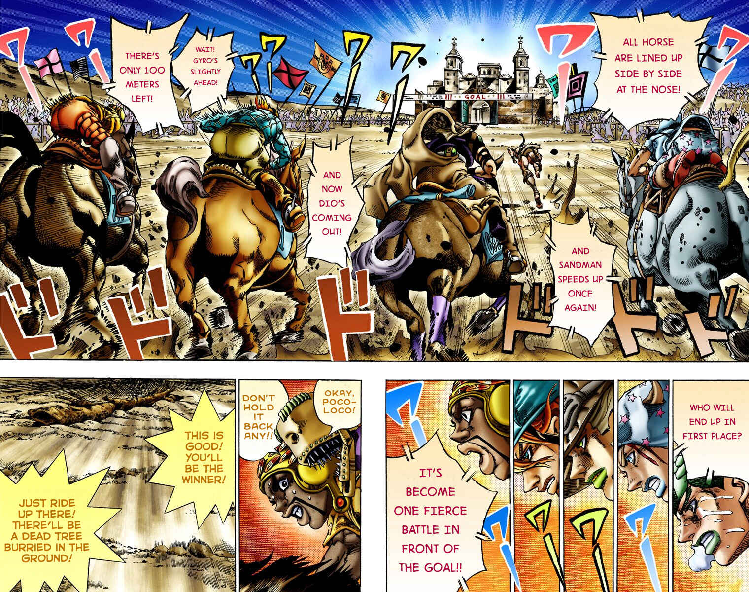 JoJo no Kimyou na Bouken: Part 7 - Steel Ball Run Color-ban Chapter 11 - Page 15