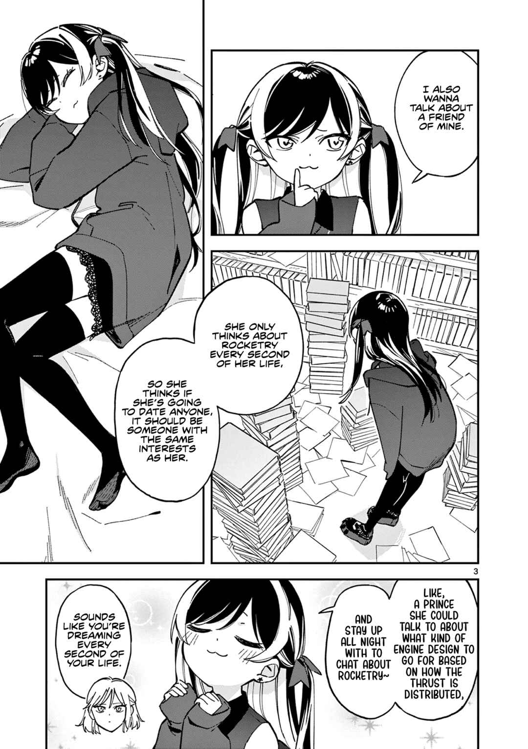 Houkago, Bokura wa Uchuu ni Madou Chapter 6 - Page 3