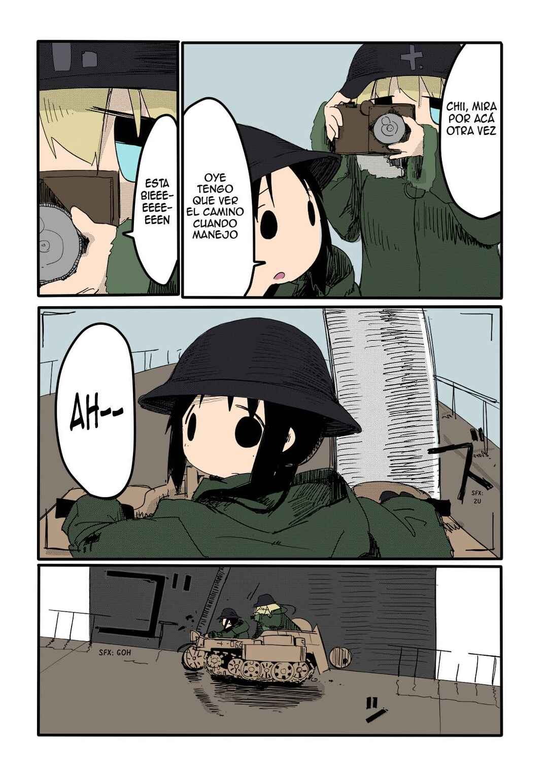 Shoujo Shuumatsu Ryokou (Fan Colored) Chapter 8 - Page 13