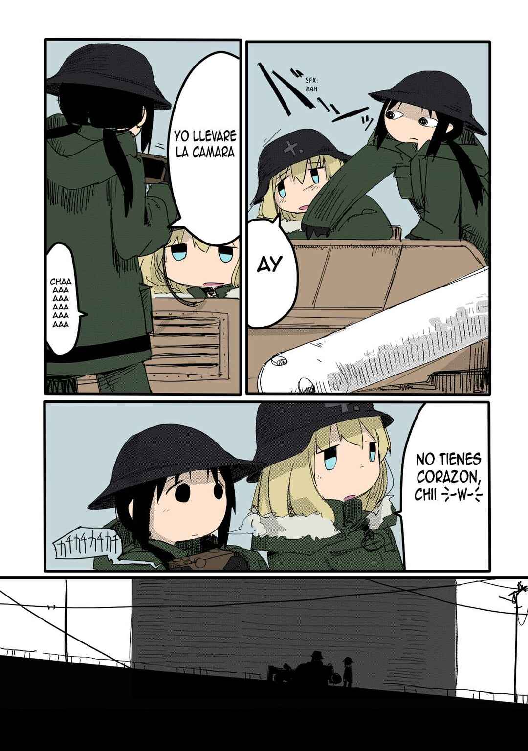 Shoujo Shuumatsu Ryokou (Fan Colored) Chapter 8 - Page 16