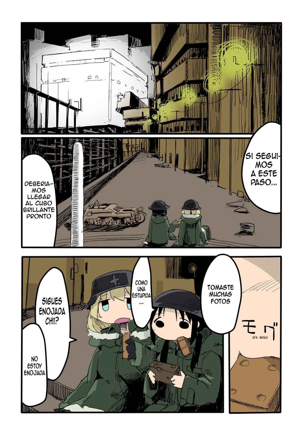 Shoujo Shuumatsu Ryokou (Fan Colored) Chapter 8 - Page 19