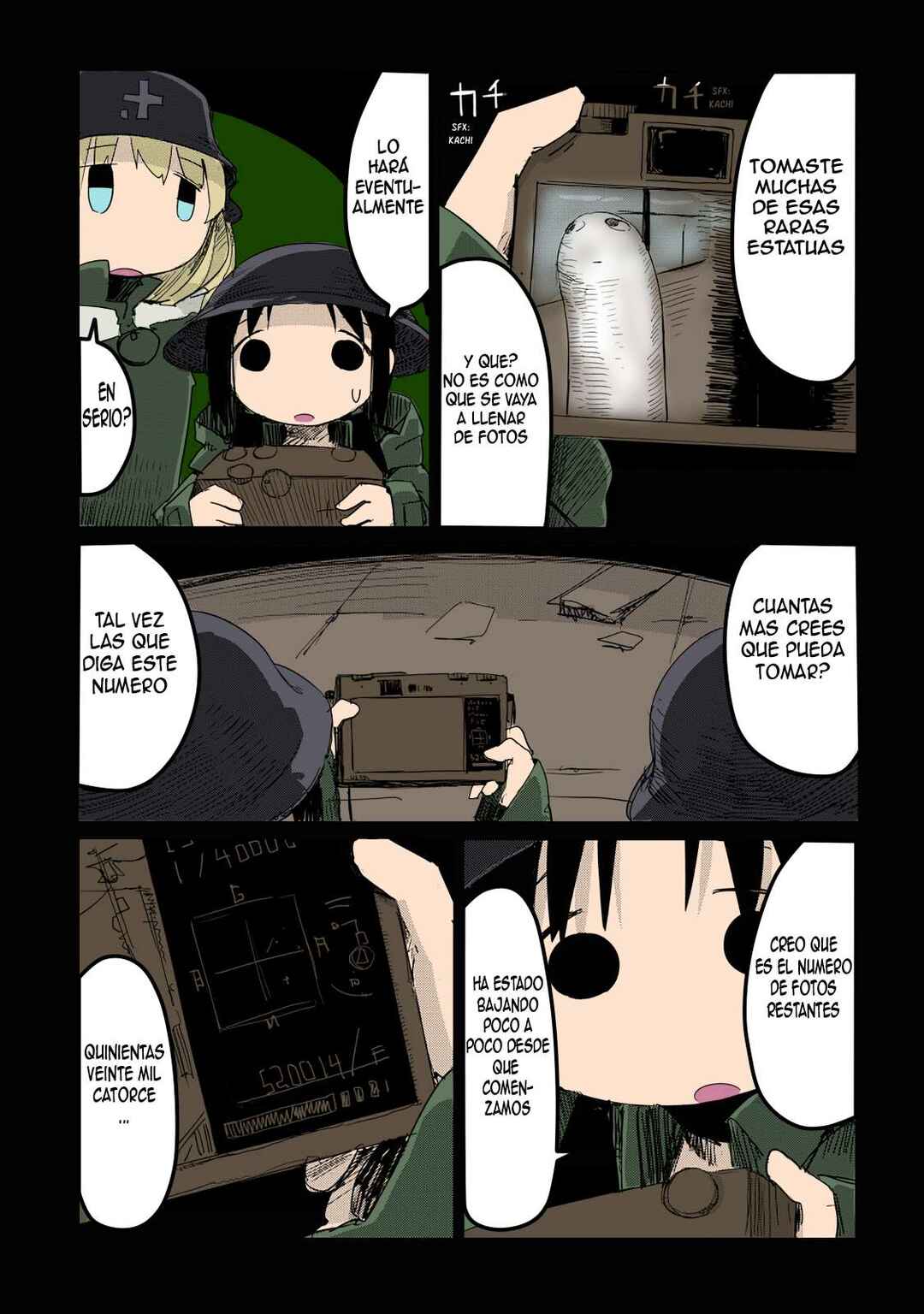 Shoujo Shuumatsu Ryokou (Fan Colored) Chapter 8 - Page 20