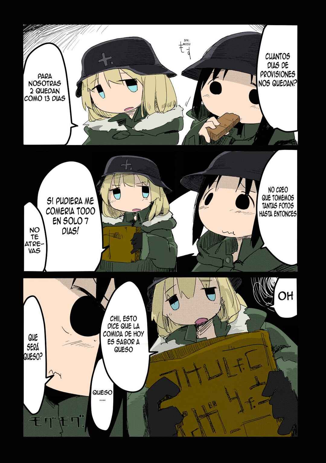 Shoujo Shuumatsu Ryokou (Fan Colored) Chapter 8 - Page 21