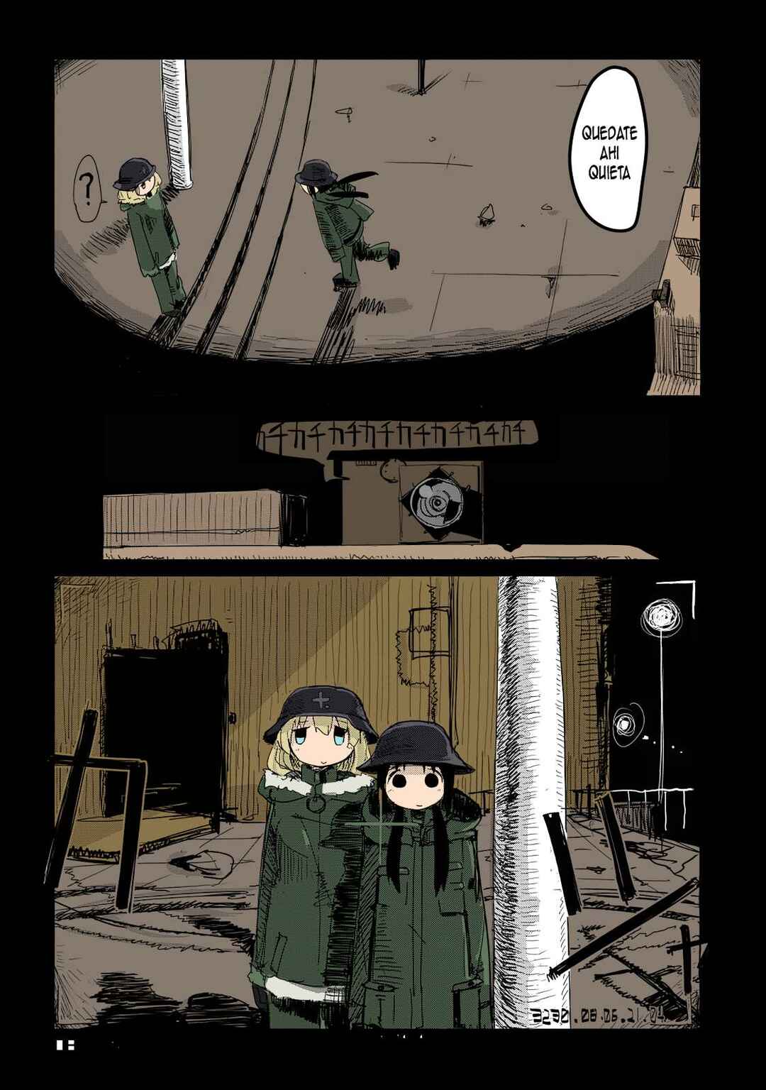 Shoujo Shuumatsu Ryokou (Fan Colored) Chapter 8 - Page 23
