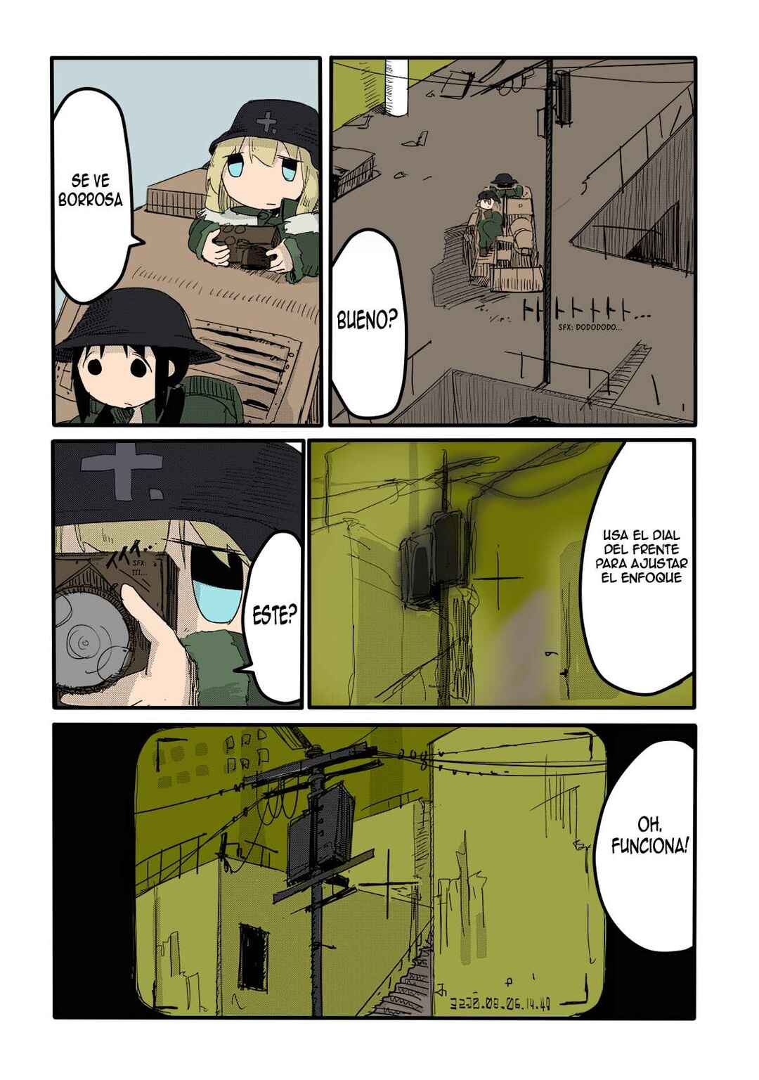 Shoujo Shuumatsu Ryokou (Fan Colored) Chapter 8 - Page 9