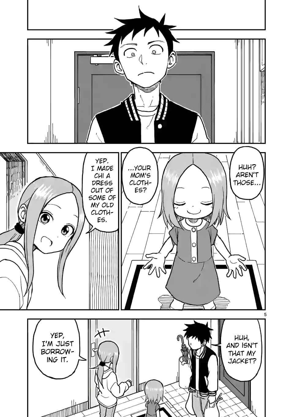 Karakai Jouzu no (Moto) Takagi-san Chapter 120 - Page 5