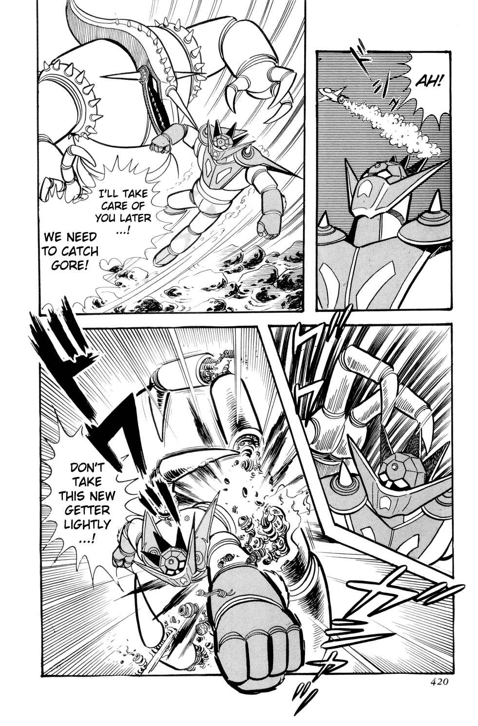Getter Robo Chapter 13 - Page 59