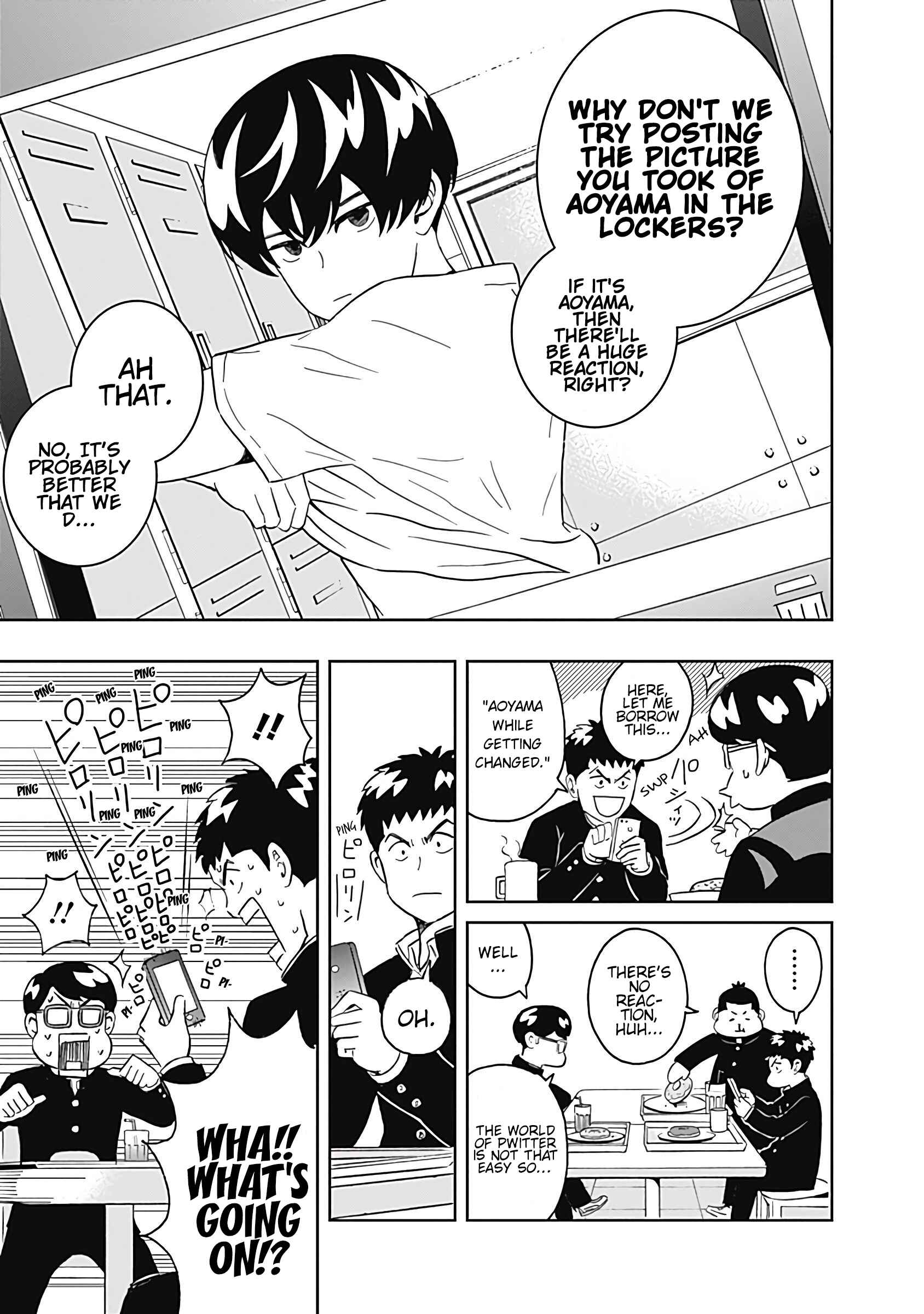 Keppeki Danshi! Aoyama-kun Chapter 8 - Page 5