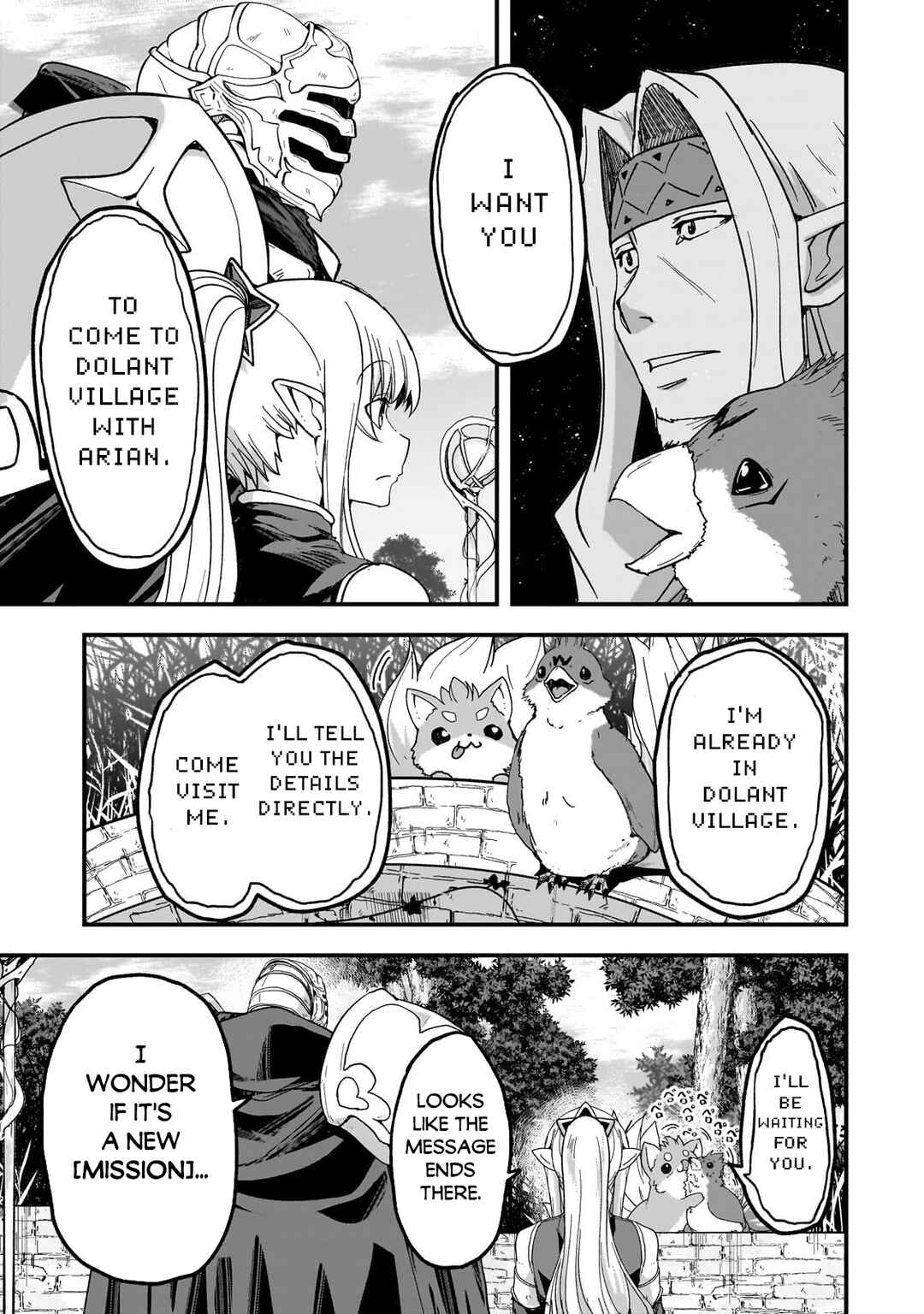 Gaikotsu Kishi-sama, Tadaima Isekai e Odekake-chuu Chapter 59.1 - Page 14
