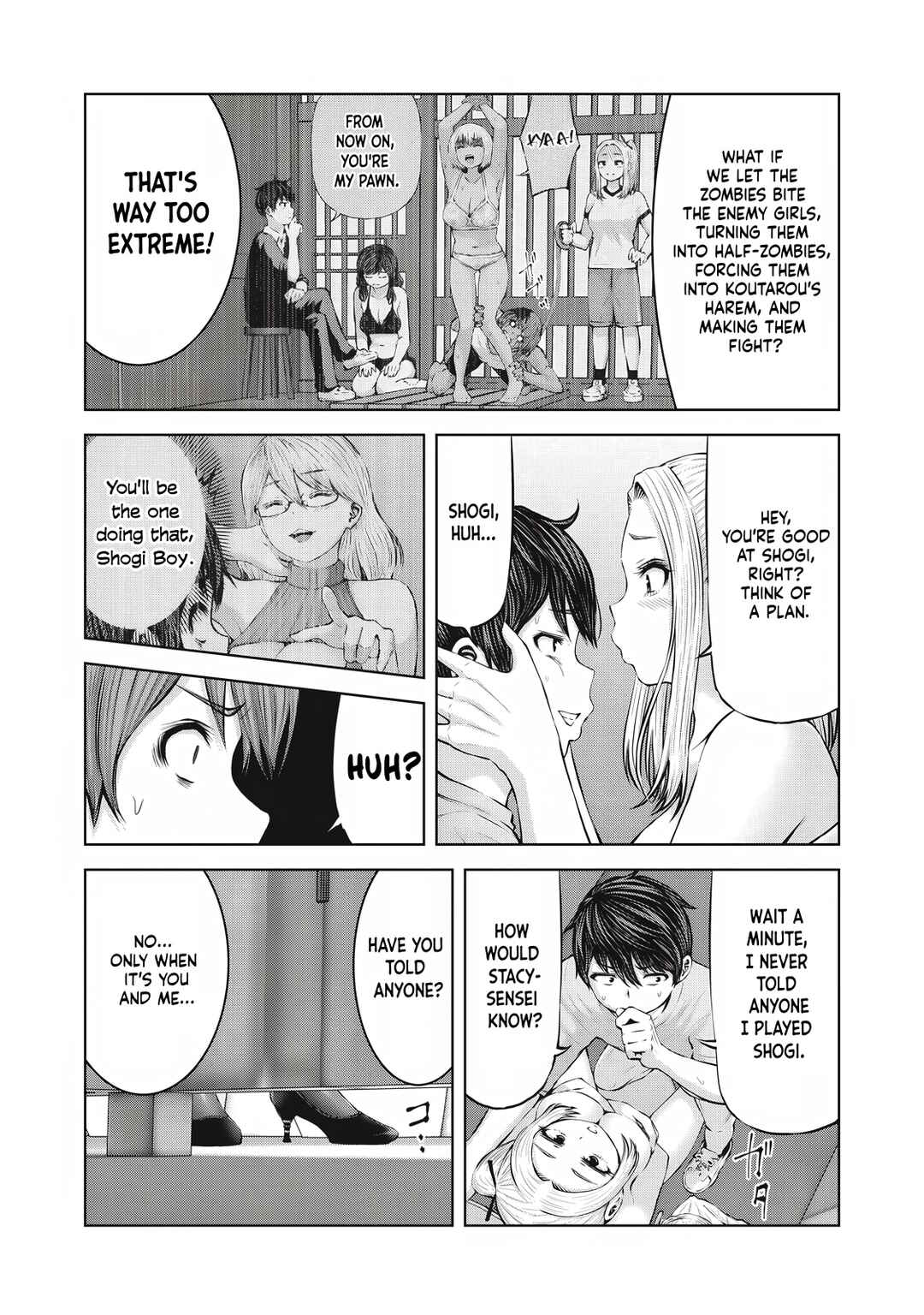 Zombie Sekai de Harem wo Tsukurou! Chapter 3.2 - Page 12
