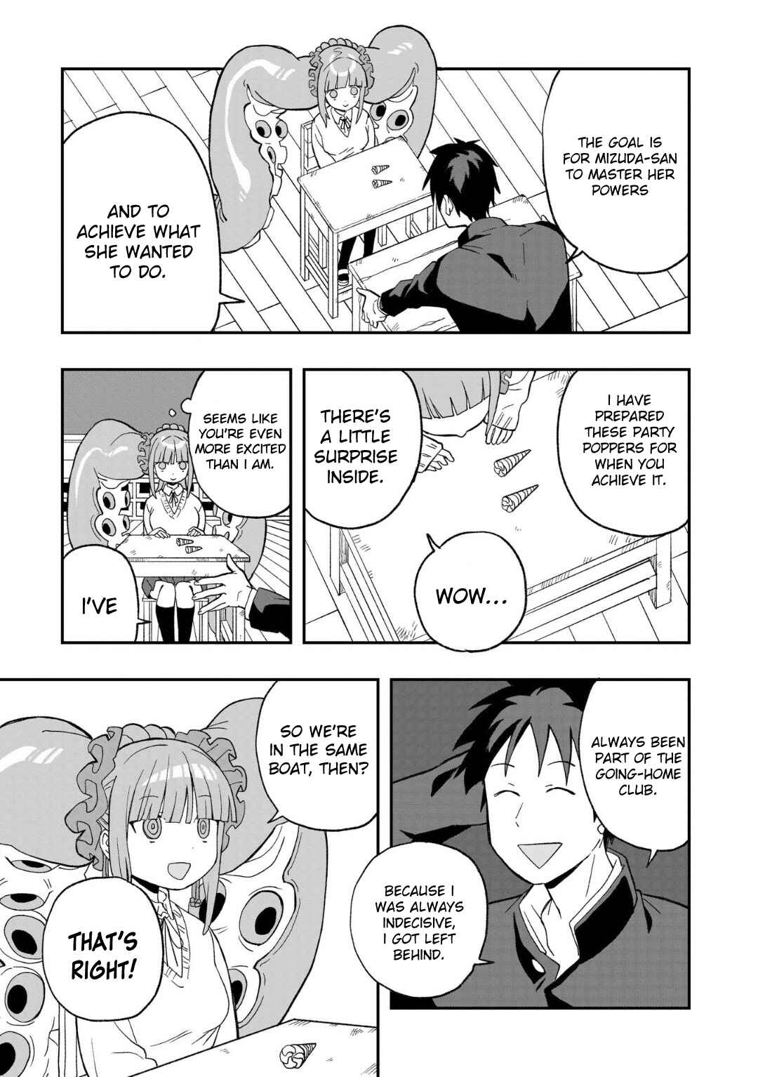 Mizudako-chan kara wa Nigerarenai! Chapter 10 - Page 3