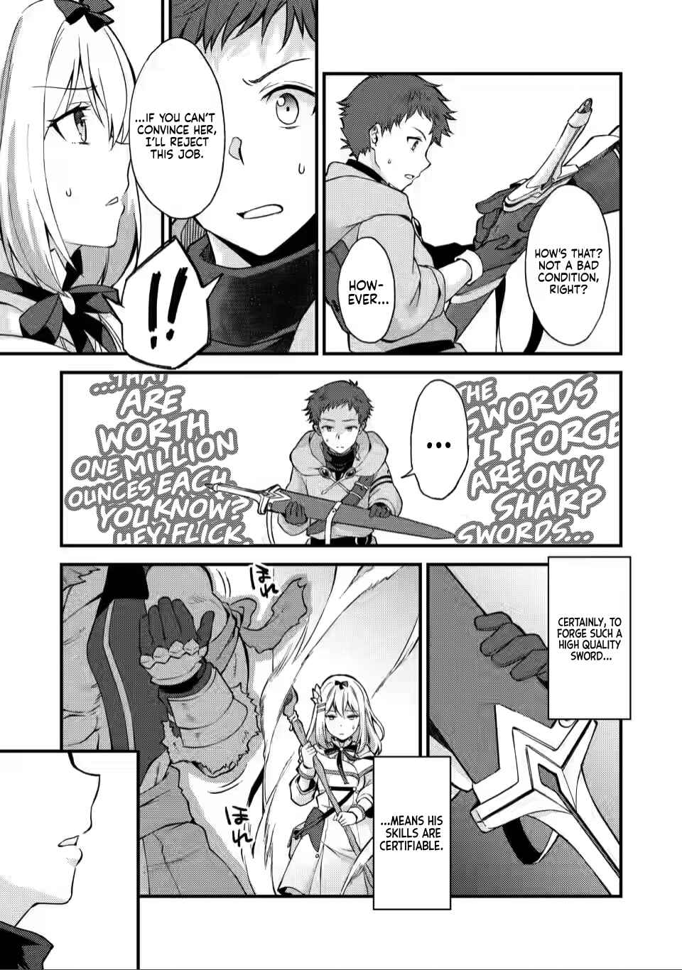 Kensei no Osananajimi ga Power Hara de Ore ni Tsuraku Ataru node, Zetsuen Shite Henkyou de Makenshi to shite Denaosu Koto ni shita. Chapter 11 - Page 12