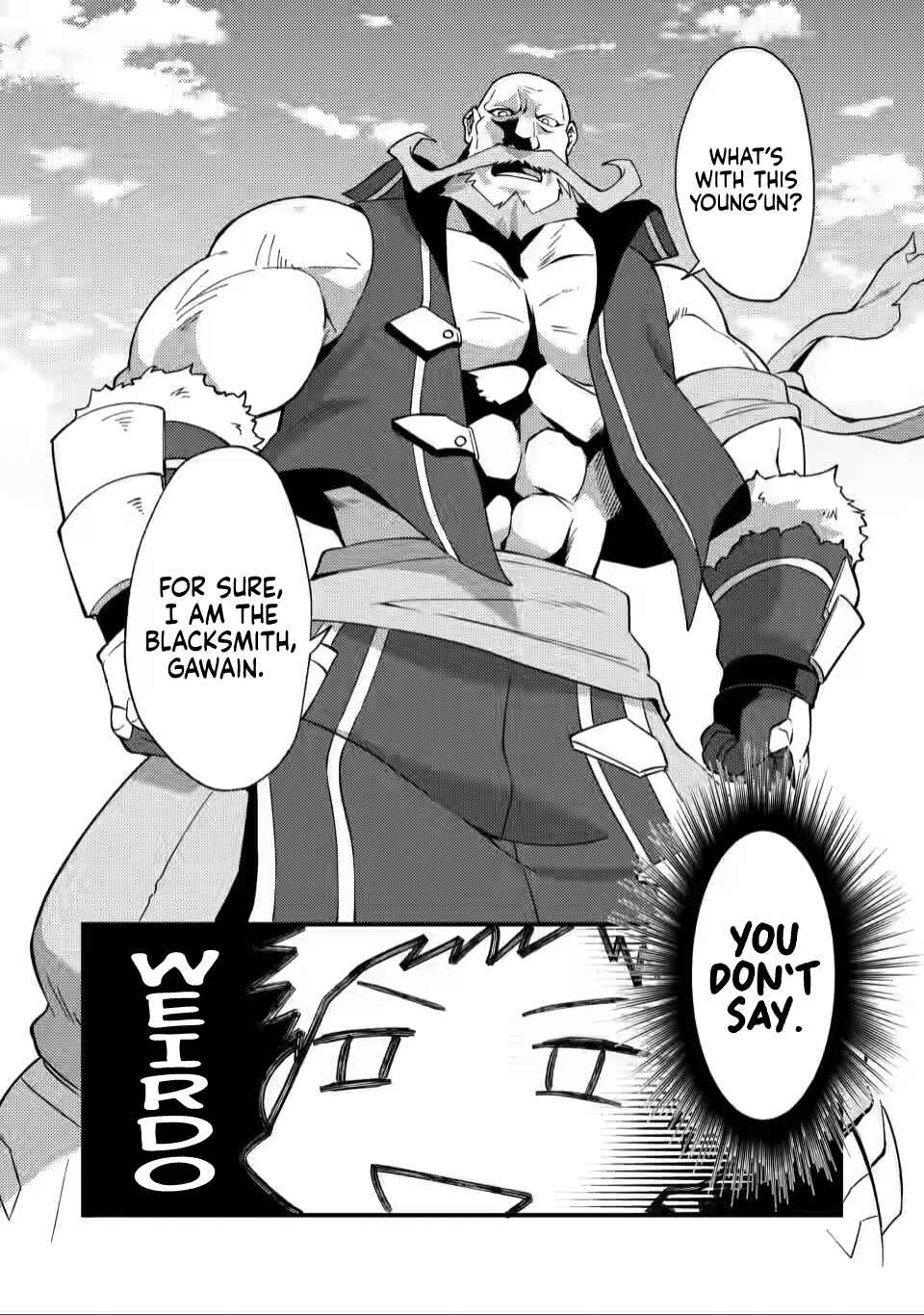Kensei no Osananajimi ga Power Hara de Ore ni Tsuraku Ataru node, Zetsuen Shite Henkyou de Makenshi to shite Denaosu Koto ni shita. Chapter 11 - Page 9