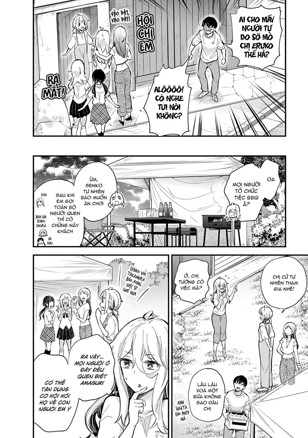 Shingeki no Eroko-san: Hen na Oneesan wa Danshi Kousei to Nakayoku Naritai Chapter 56 - Page 8