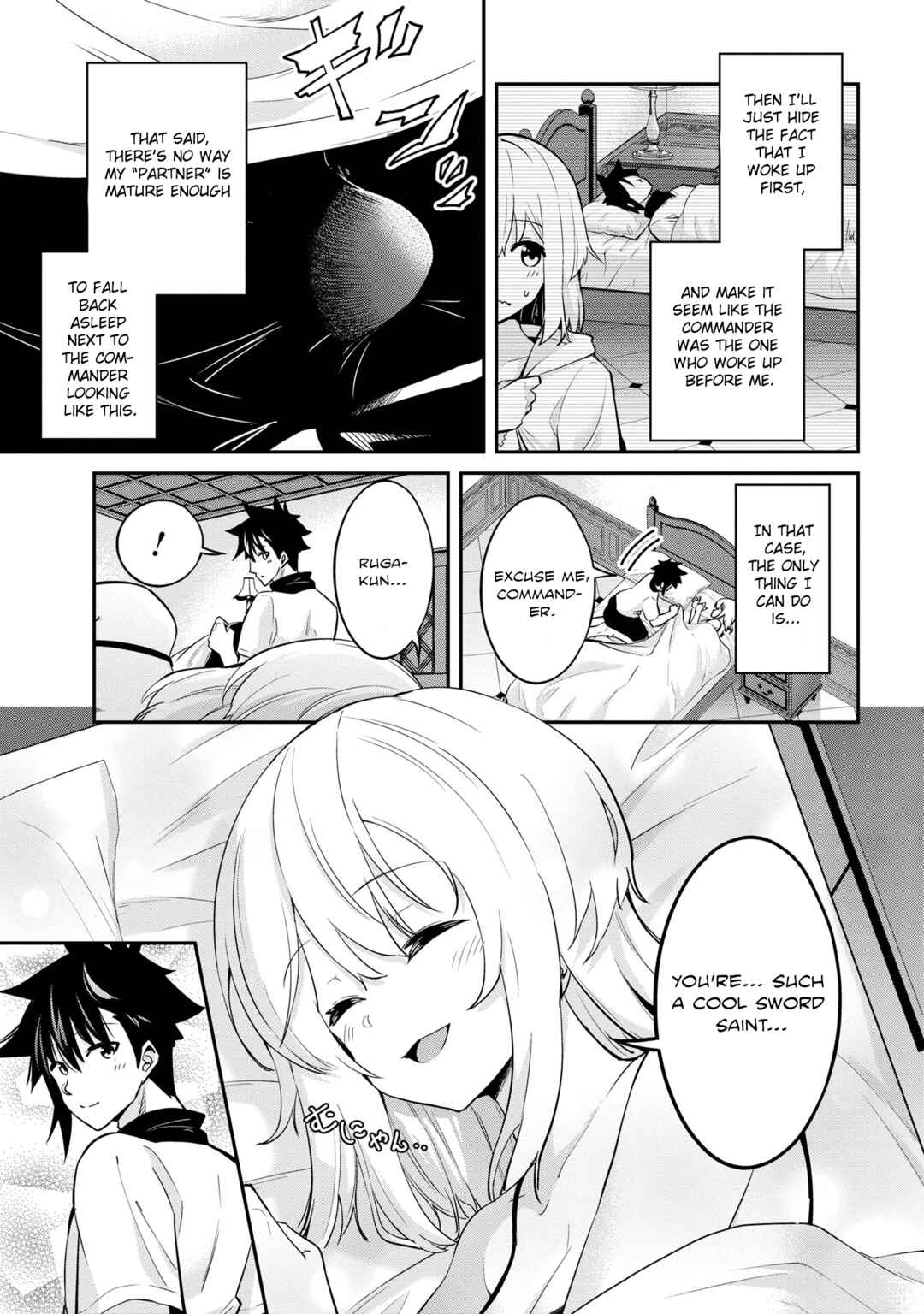 Seikishi ni Natta kedo Danchou no Oppai ga Sugosugite Kokoro ga Kiyomerarenai Chapter 28 - Page 10