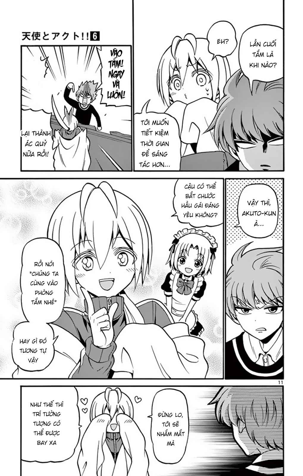 Tenshi to Akuto!! Chapter 54 - Page 12