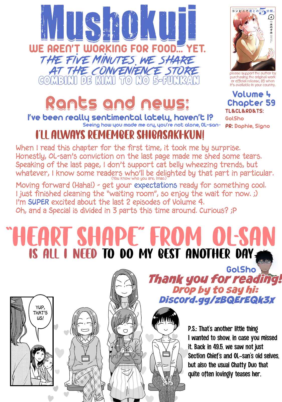 Combini de Kimi to no 5-funkan. Chapter 59 - Page 11