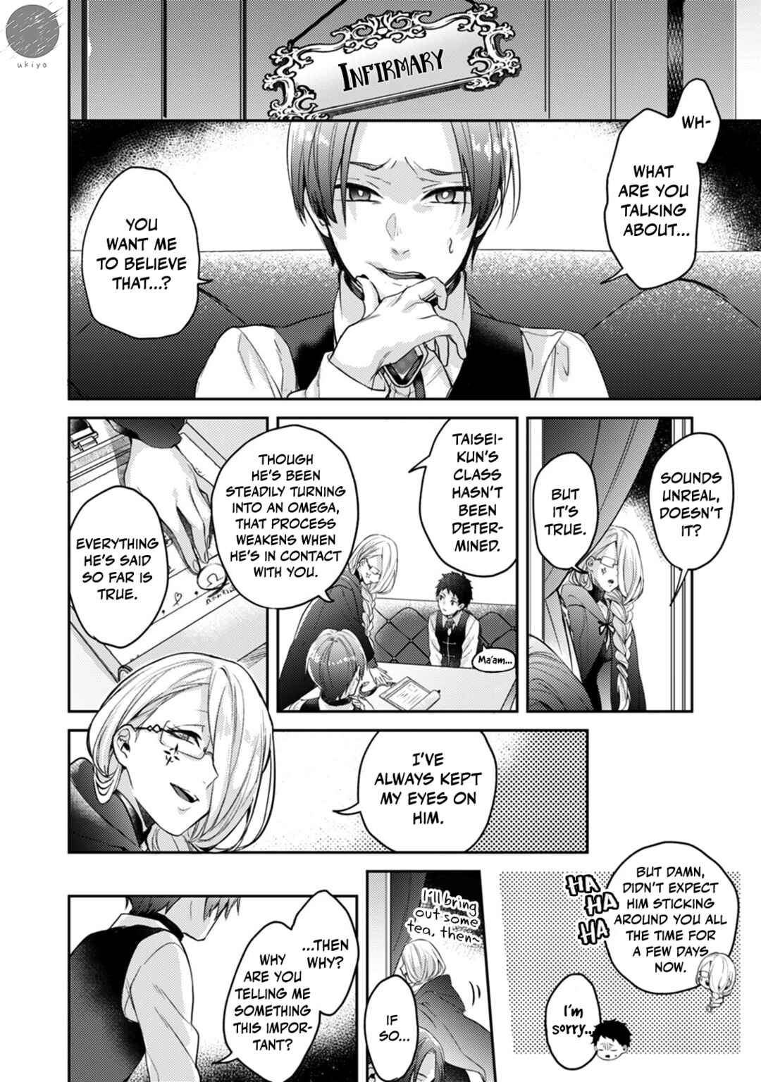 Ω ni dake wa Naritakunai!!: Isekai Tensei Shitara Ane no BL Manga no Naka deshita Chapter 7 - Page 38