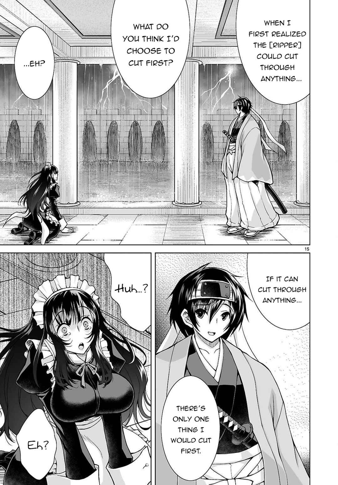 Isekai ni Shoukan Saretan da kedo, Nandemo Kireteshimau Kennou o Te ni Ireta no de Easy Mode deshita Chapter 16 - Page 14