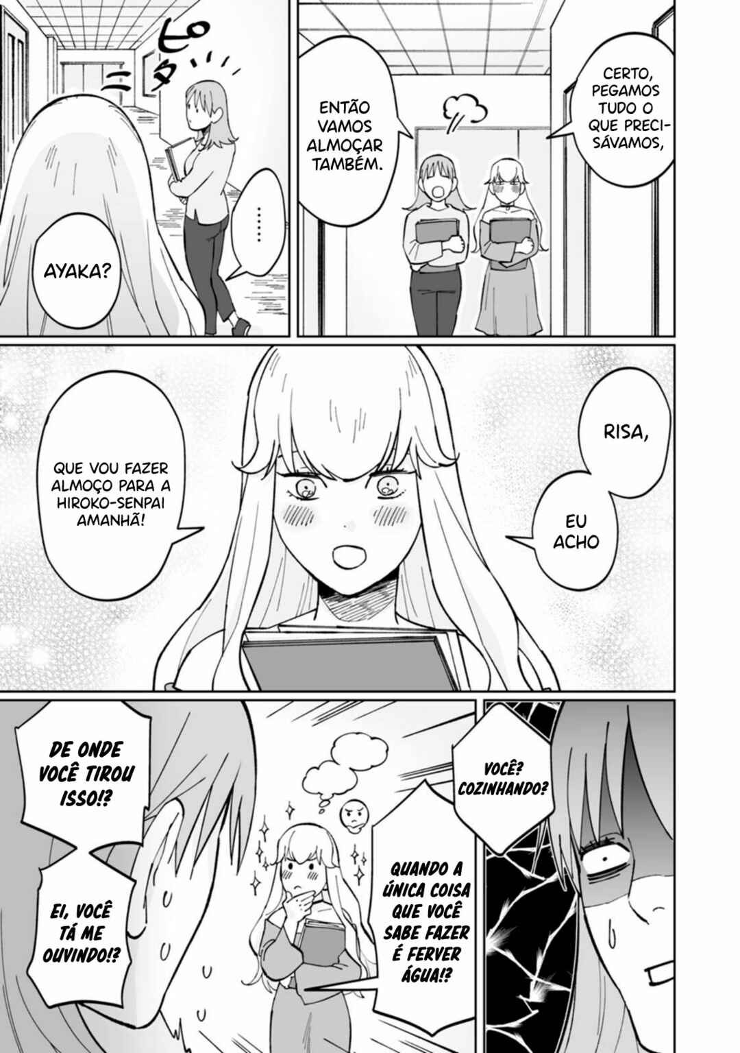 Ayaka-chan wa Hiroko-senpai ni Koishiteru Chapter 4 - Page 6
