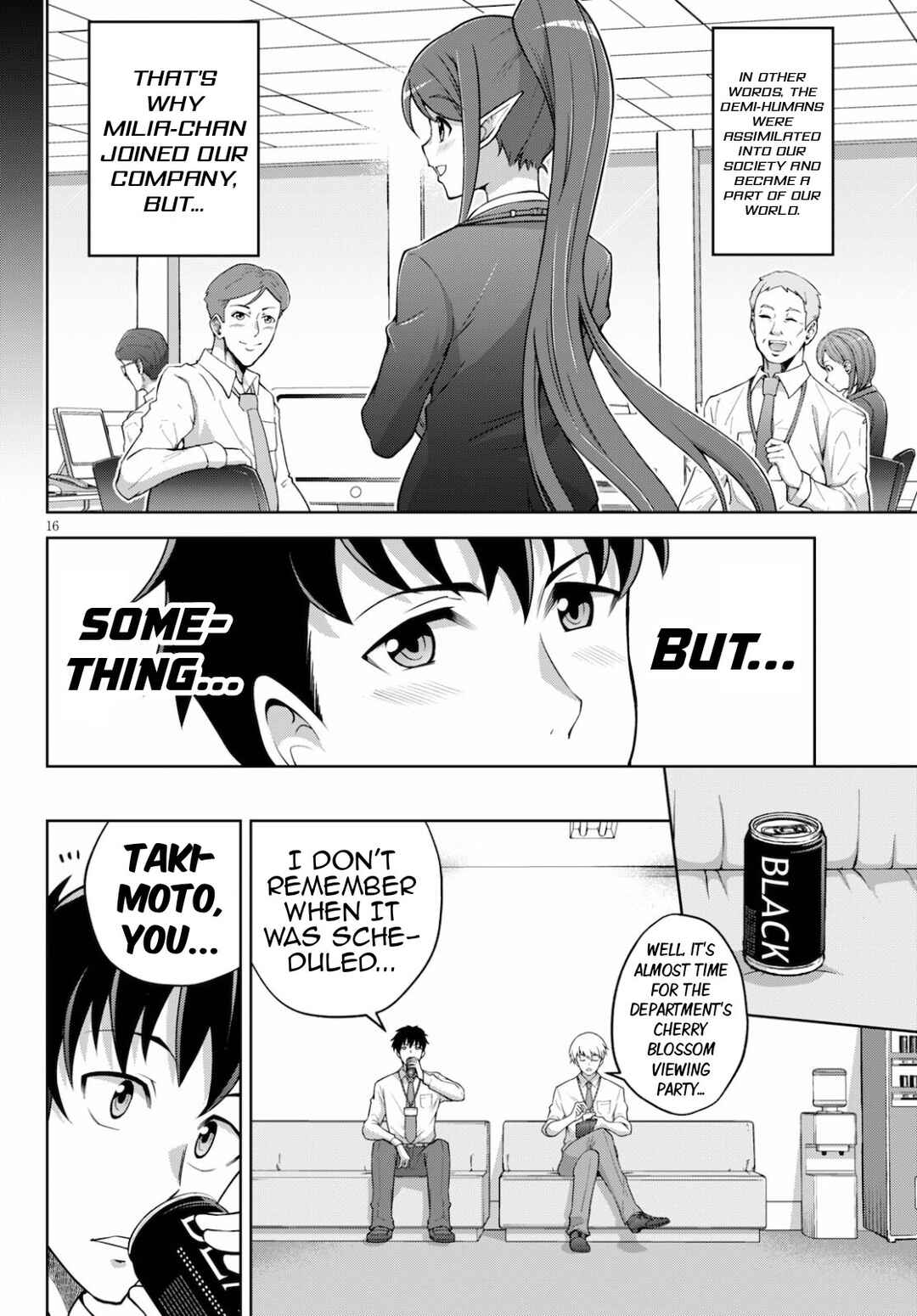 Shakaijin ga Kizuku Ajin Harem: Toudo 200% no Ecchi na Romcom wo Anata ni Chapter 1 - Page 15