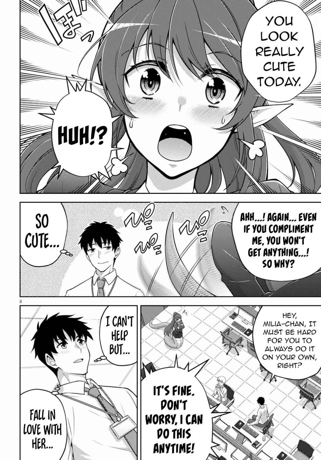 Shakaijin ga Kizuku Ajin Harem: Toudo 200% no Ecchi na Romcom wo Anata ni Chapter 1 - Page 8