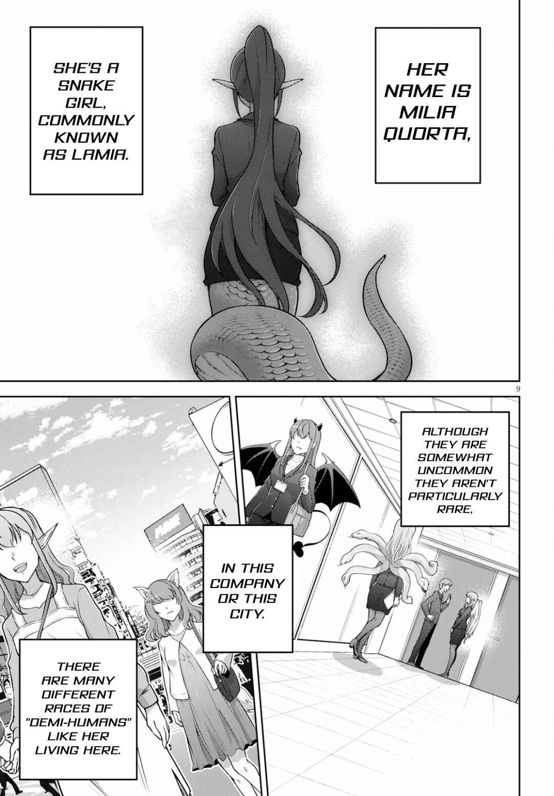 Shakaijin ga Kizuku Ajin Harem: Toudo 200% no Ecchi na Romcom wo Anata ni Chapter 1 - Page 9
