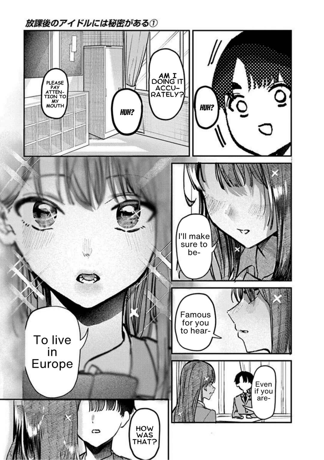 Houkago no Idol ni wa Himitsu ga Aru Chapter 3 - Page 9