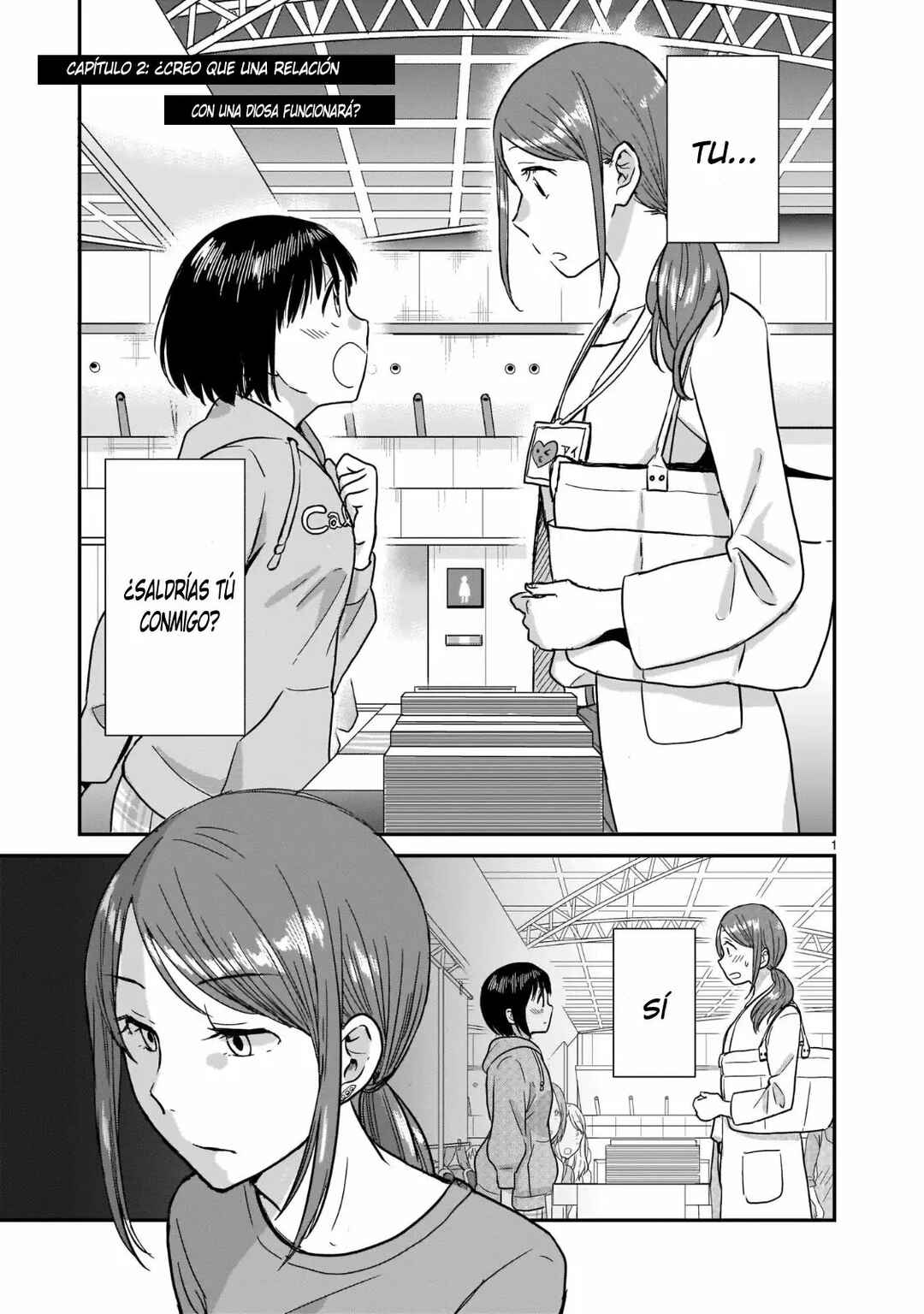 Kami Eshi JK to OL Fujoshi Chapter 2 - Page 3
