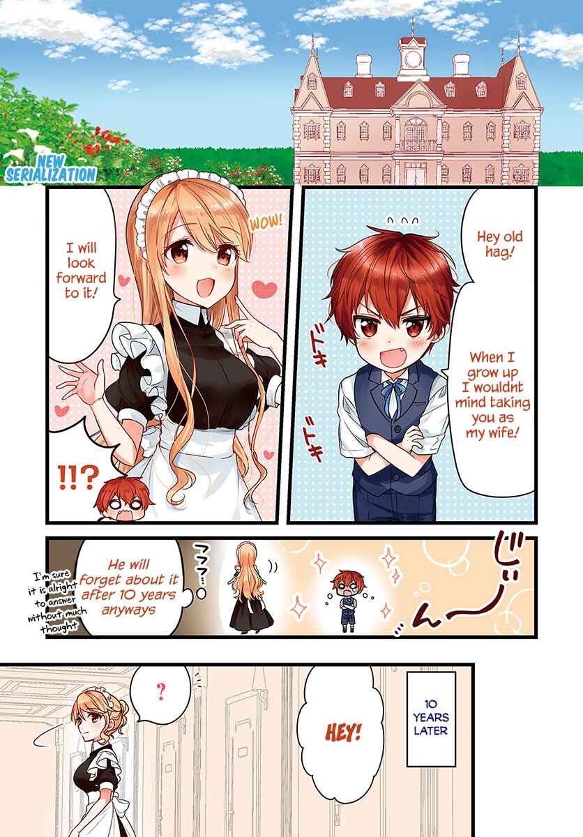 Tekito na Maid no Oneesan & Erasou de Ichizu na Botchan Chapter 1 - Page 1
