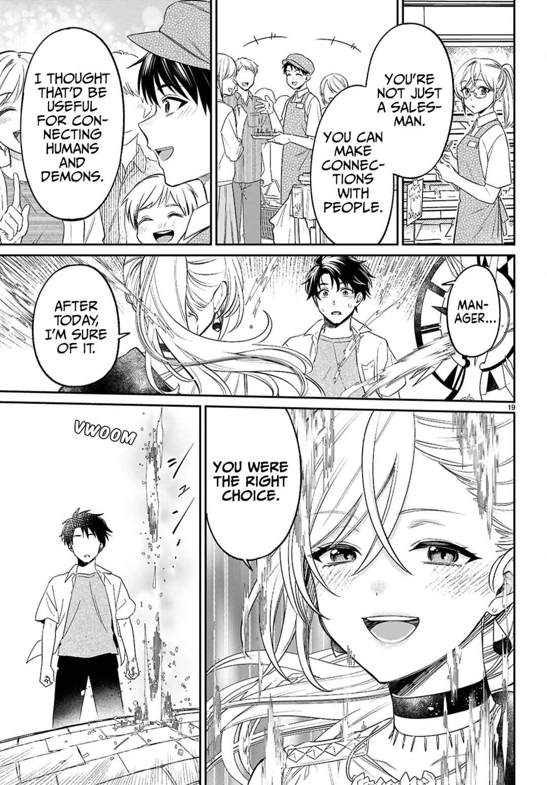Shounin Skill de Maoujou no Kouryaku o Mezasu: Isekai Ten'i Shita node Saikyou Item to Talk-jutsu de Ikinuku koto ni shita Chapter 10 - Page 19