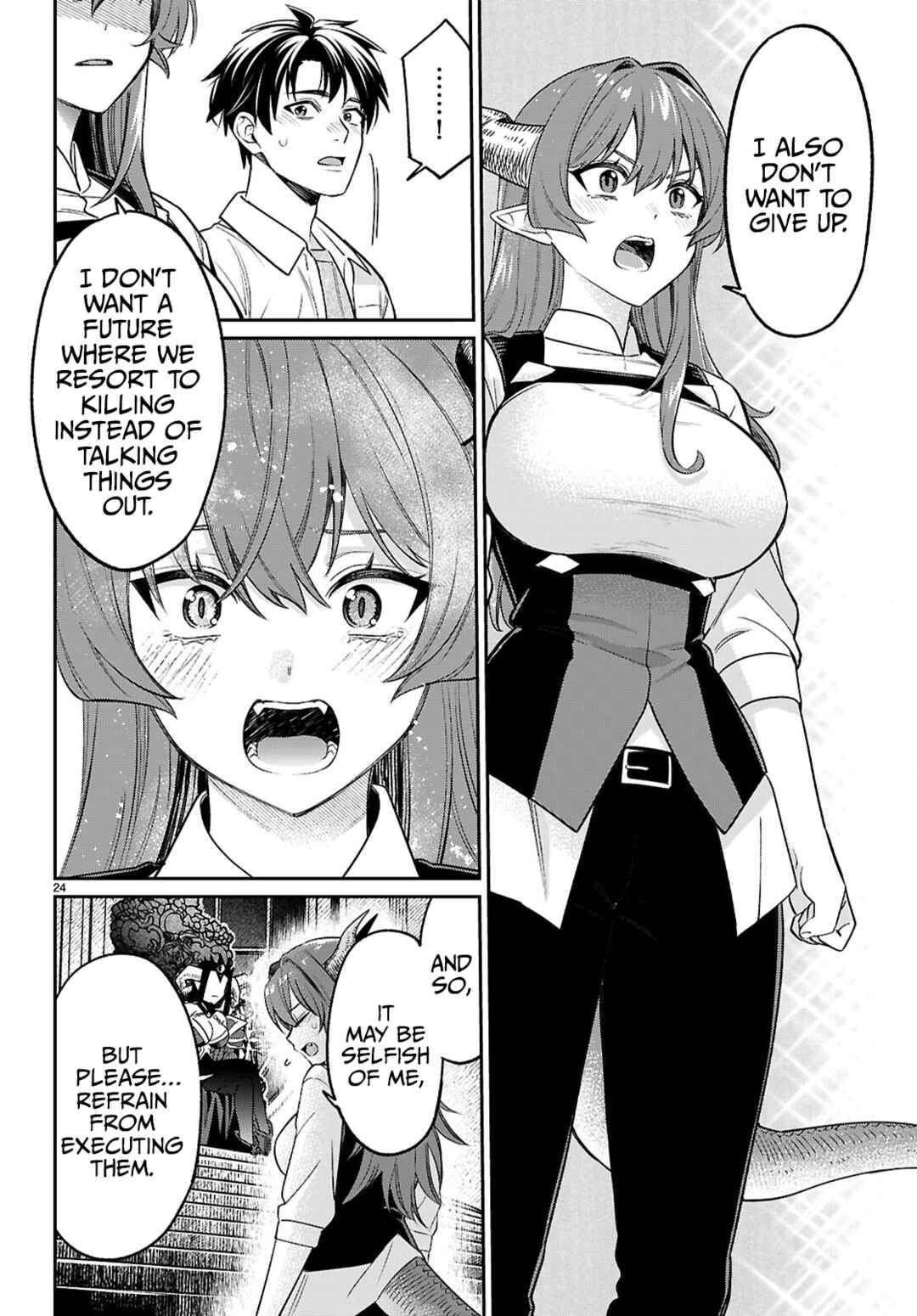 Shounin Skill de Maoujou no Kouryaku o Mezasu: Isekai Ten'i Shita node Saikyou Item to Talk-jutsu de Ikinuku koto ni shita Chapter 10 - Page 24