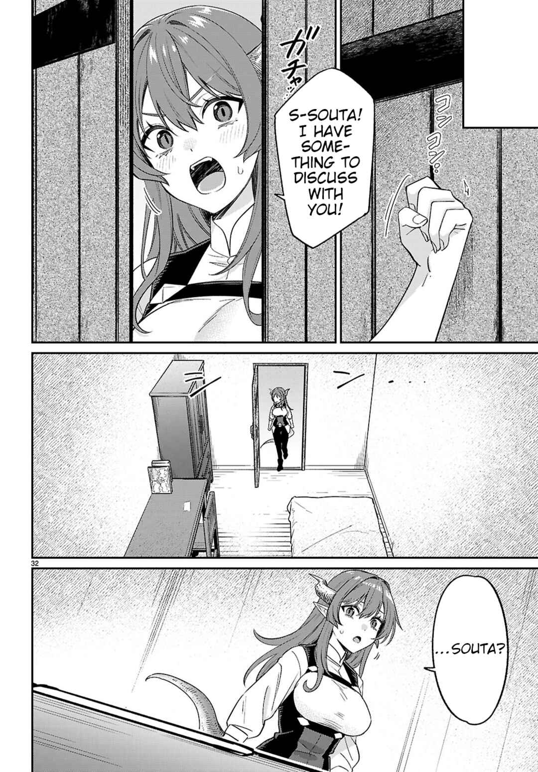 Shounin Skill de Maoujou no Kouryaku o Mezasu: Isekai Ten'i Shita node Saikyou Item to Talk-jutsu de Ikinuku koto ni shita Chapter 10 - Page 32