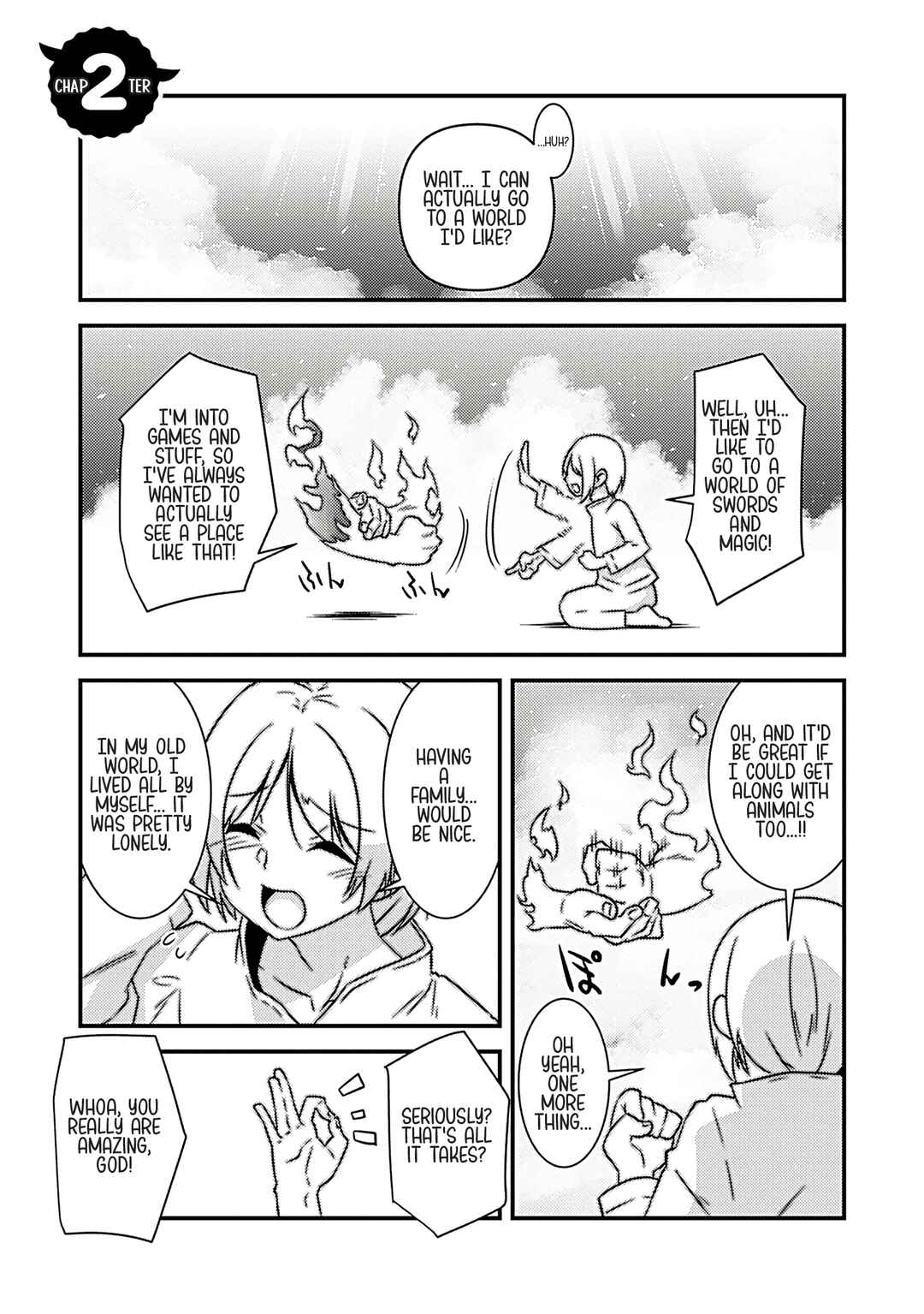 Burari Isekai Kemo no Tabi Chapter 2 - Page 2