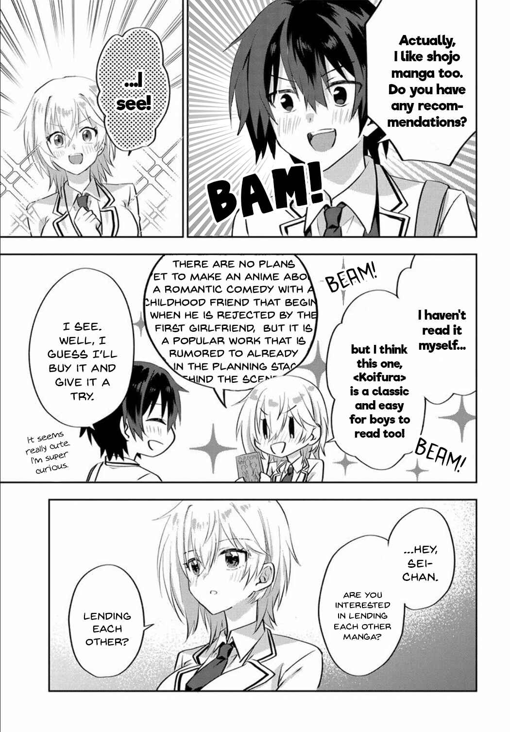 Love Comedy Manga ni Haitteshimatta node, Oshi no Make Heroine wo Zenryoku de Shiawase ni Suru Chapter 5 - Page 9