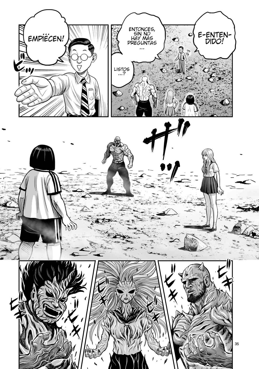 Niwatori Fighter Chapter 36 - Page 35