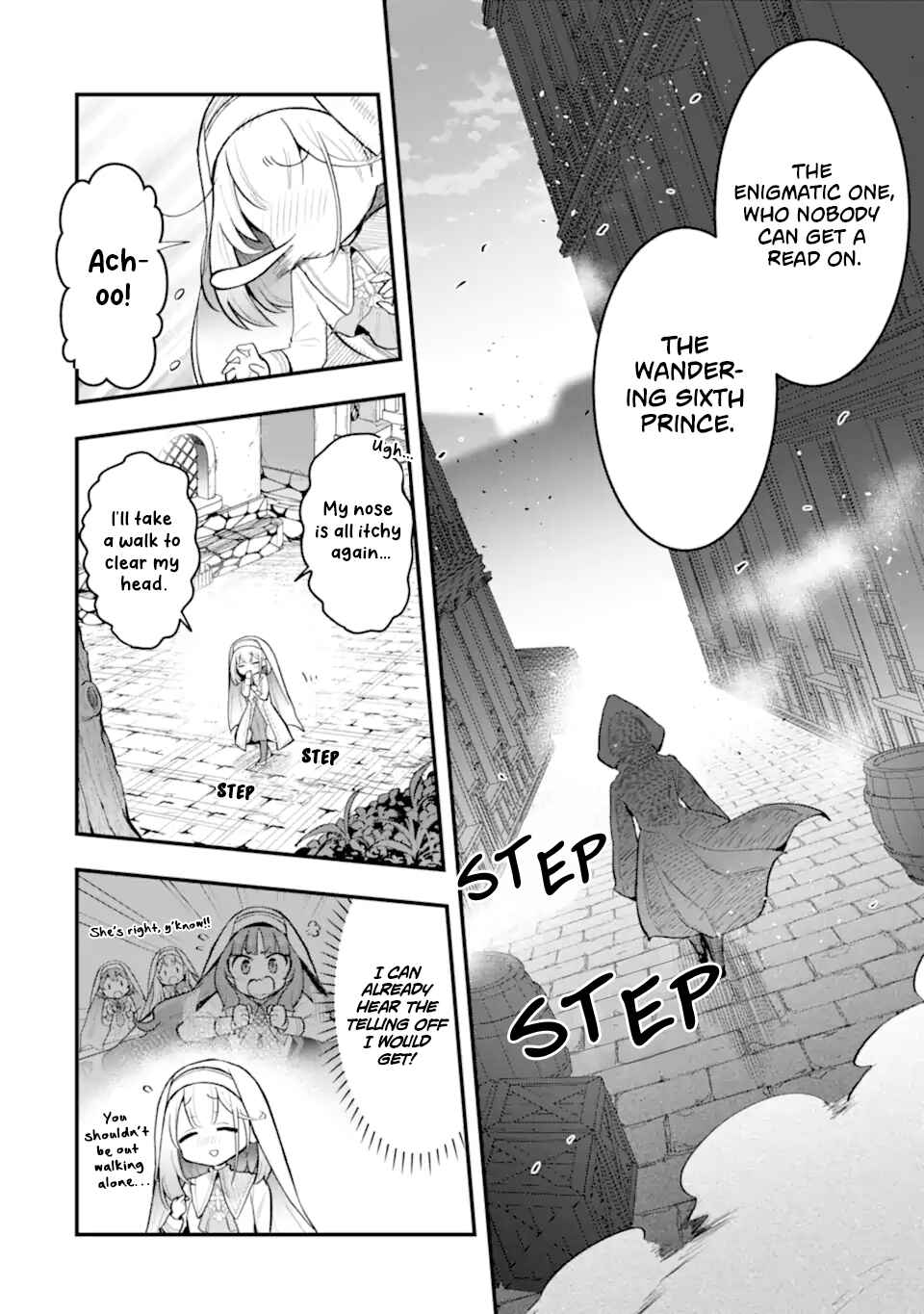 Hai Kouen no Homeless Seijo Chapter 6.3 - Page 8
