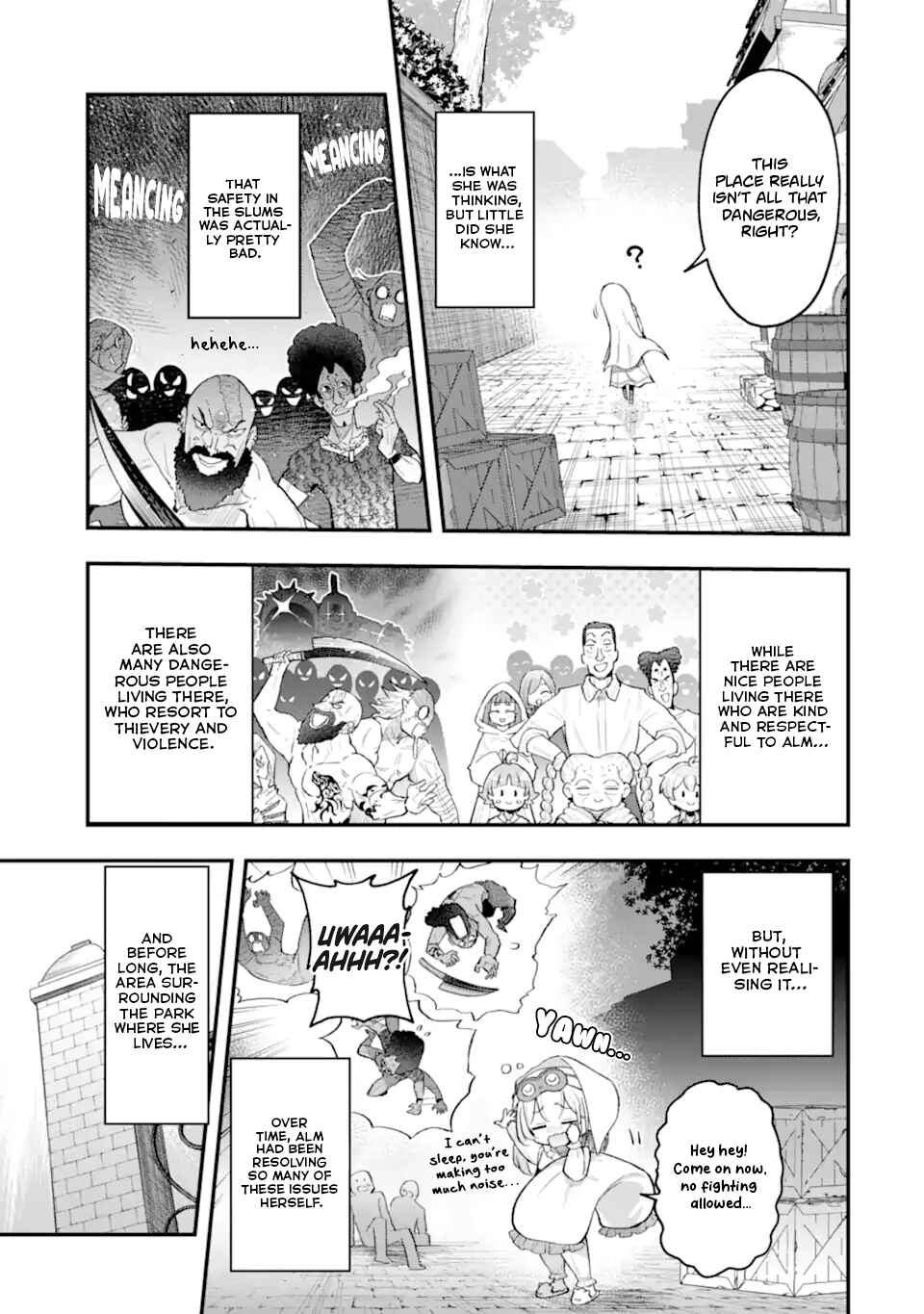 Hai Kouen no Homeless Seijo Chapter 6.3 - Page 9