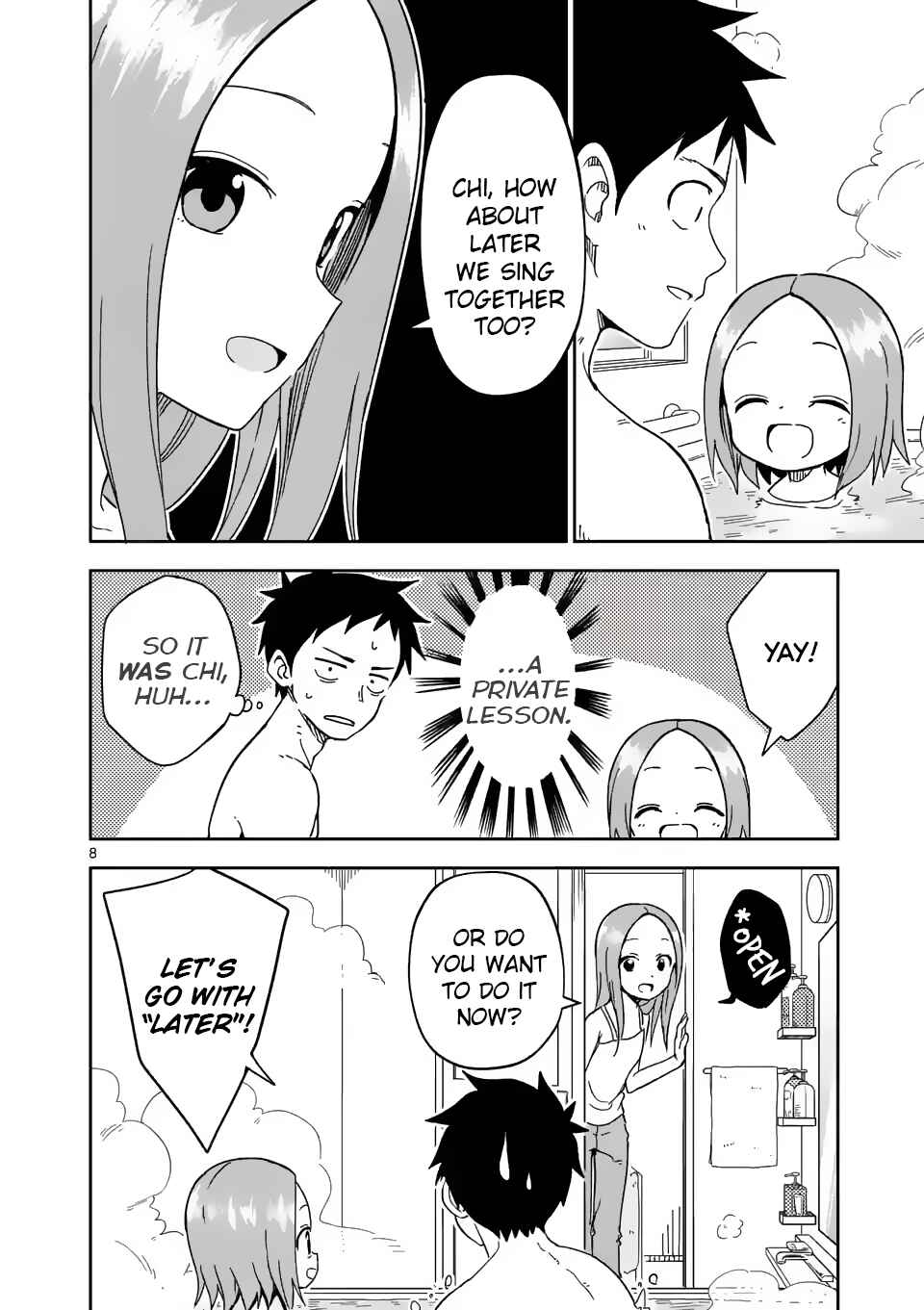 Karakai Jouzu no (Moto) Takagi-san Chapter 202 - Page 8