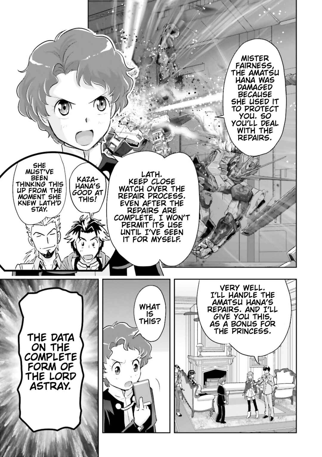 Mobile Suit Gundam SEED Astray - Princess of the Sky Chapter 16 - Page 21