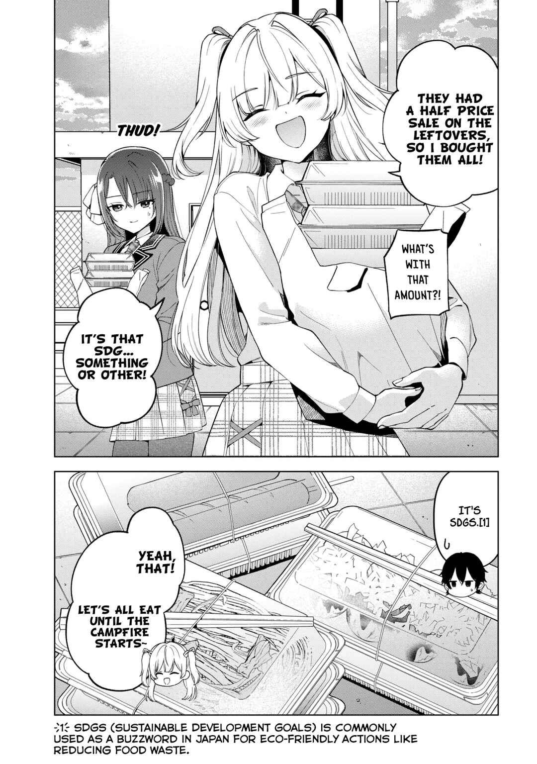 Inkya no Ore ga Sekigae de S-kyuu Bishoujo ni Kakomaretara Himitsu no Kankei ga Hajimatta. Chapter 14 - Page 13