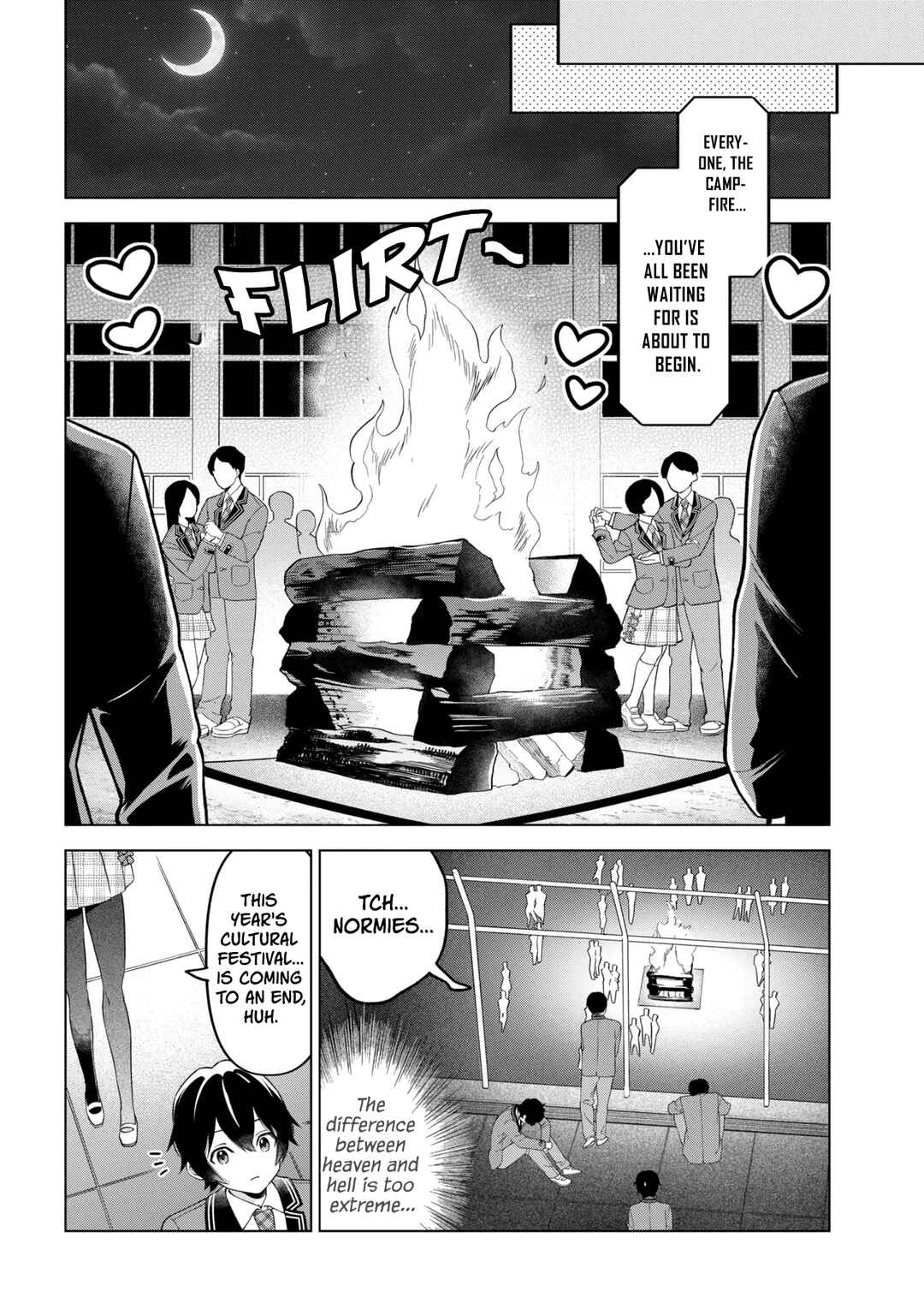 Inkya no Ore ga Sekigae de S-kyuu Bishoujo ni Kakomaretara Himitsu no Kankei ga Hajimatta. Chapter 14 - Page 20