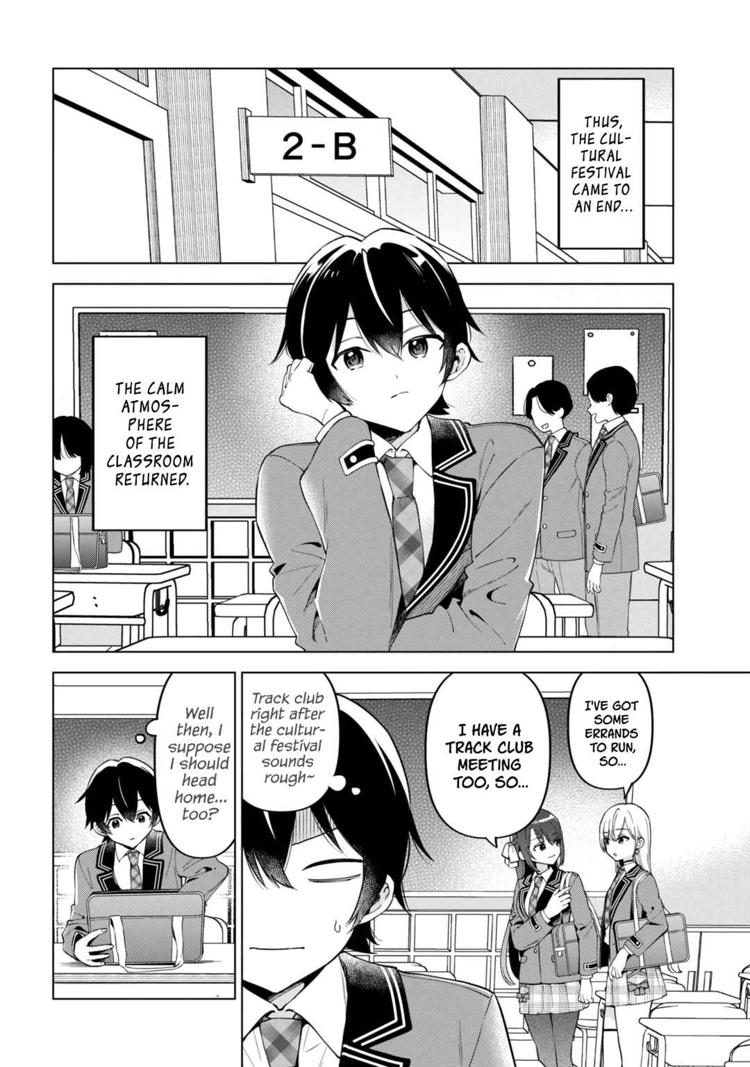 Inkya no Ore ga Sekigae de S-kyuu Bishoujo ni Kakomaretara Himitsu no Kankei ga Hajimatta. Chapter 14 - Page 32