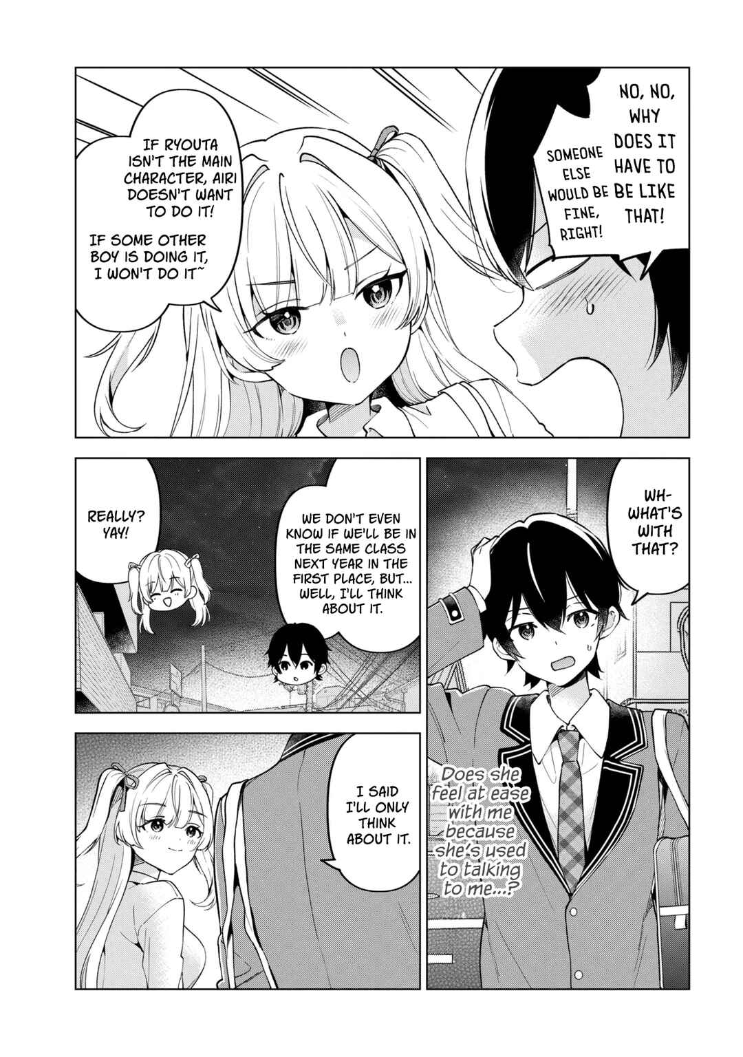 Inkya no Ore ga Sekigae de S-kyuu Bishoujo ni Kakomaretara Himitsu no Kankei ga Hajimatta. Chapter 14 - Page 35
