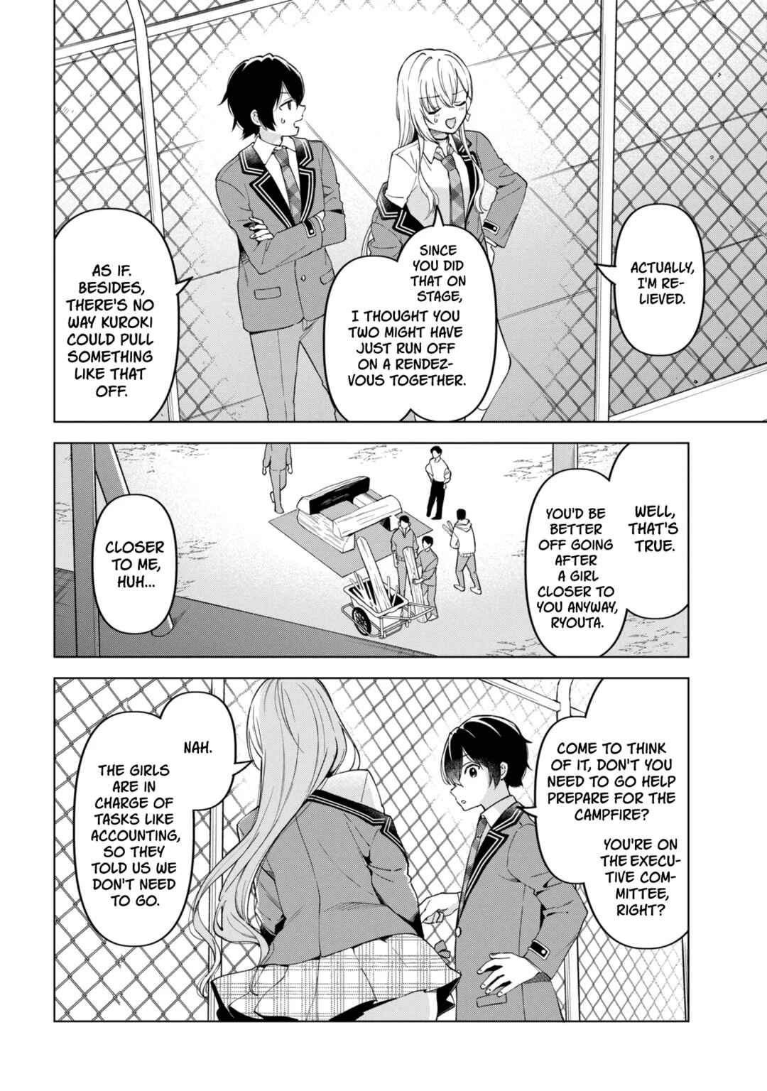 Inkya no Ore ga Sekigae de S-kyuu Bishoujo ni Kakomaretara Himitsu no Kankei ga Hajimatta. Chapter 14 - Page 8