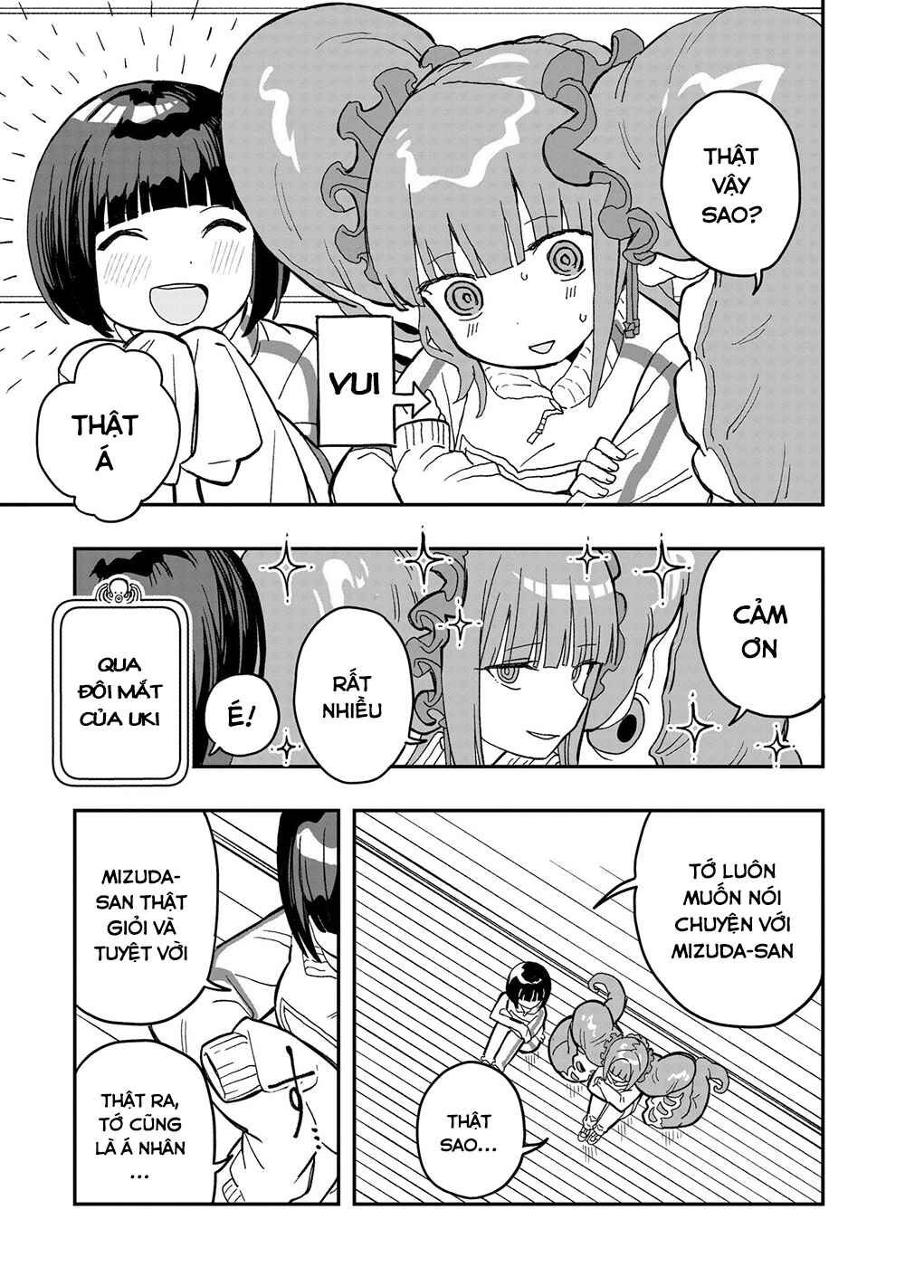 Mizudako-chan kara wa Nigerarenai! Chapter 8 - Page 12