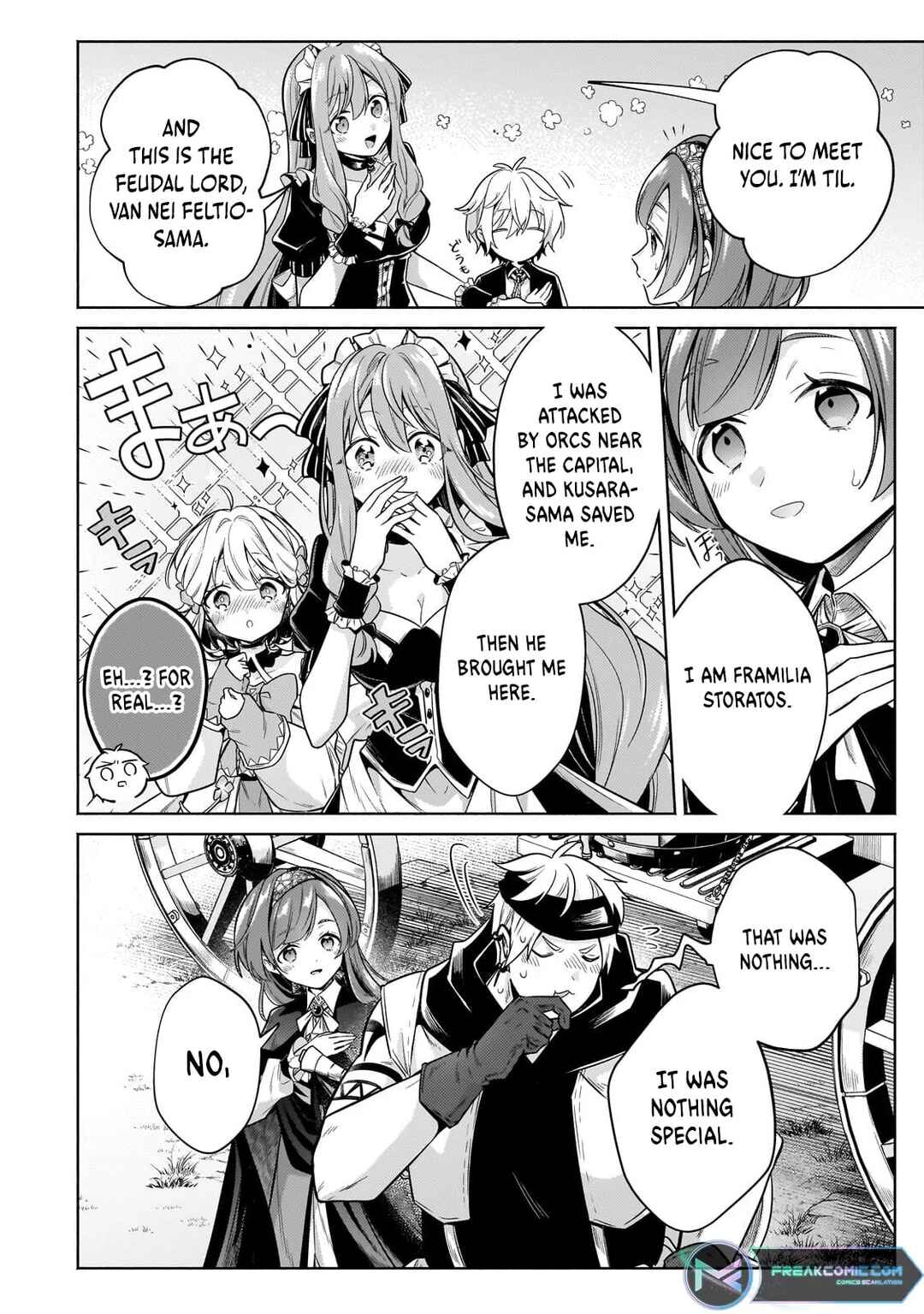 Okiraku Ryoushu no Tanoshii Ryouchi Bouei ~Seisan-kei Majutsu de Na mo na Kimura wo Saikyou no Jousai Toshi ni~ Chapter 27.1 - Page 10