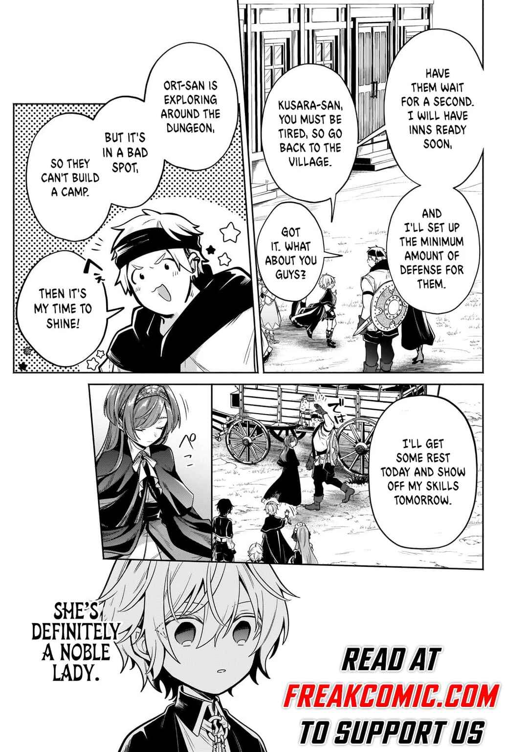Okiraku Ryoushu no Tanoshii Ryouchi Bouei ~Seisan-kei Majutsu de Na mo na Kimura wo Saikyou no Jousai Toshi ni~ Chapter 27.1 - Page 13