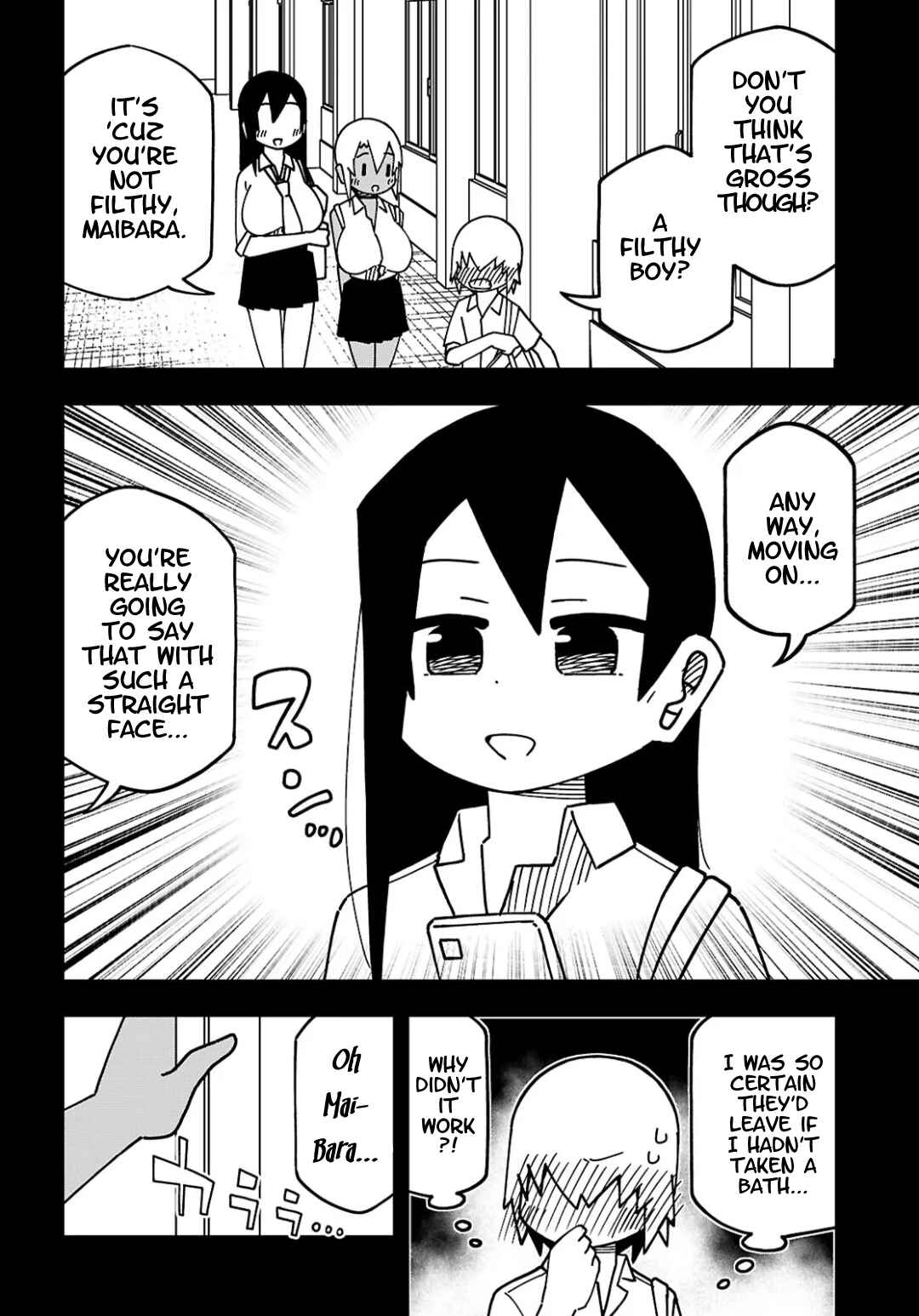 Maibara-kun wa Tsuyotsuyo Gal Kara Hanarerarenai Chapter 3 - Page 4